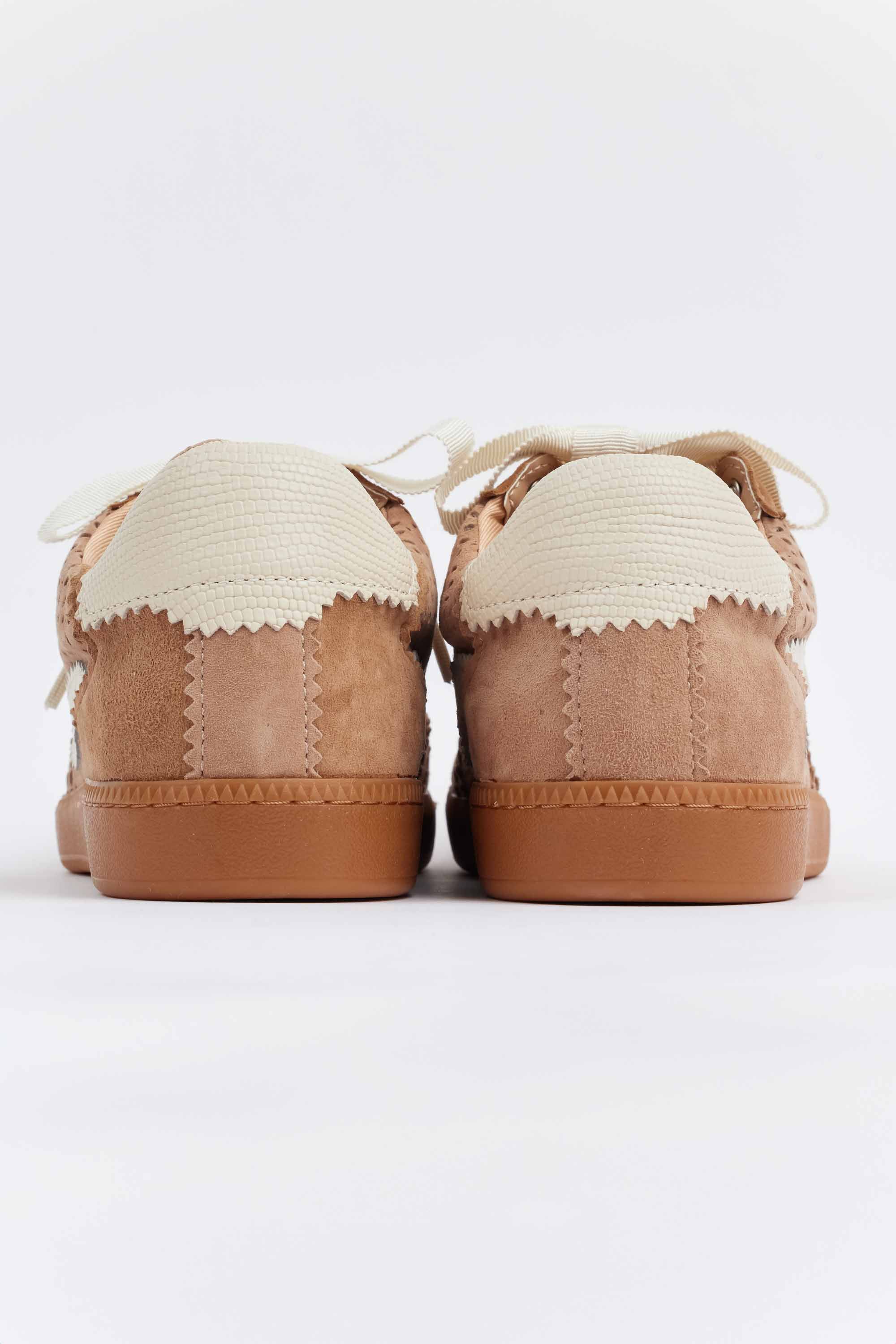 Notice Sneakers- Eyelet Camel by Dolce Vita