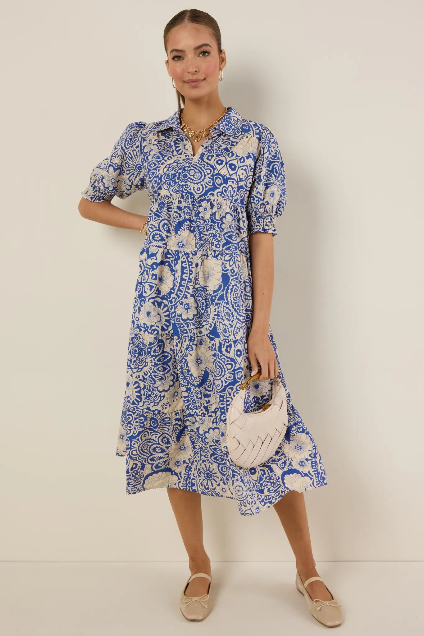 Ella Dress- Blue