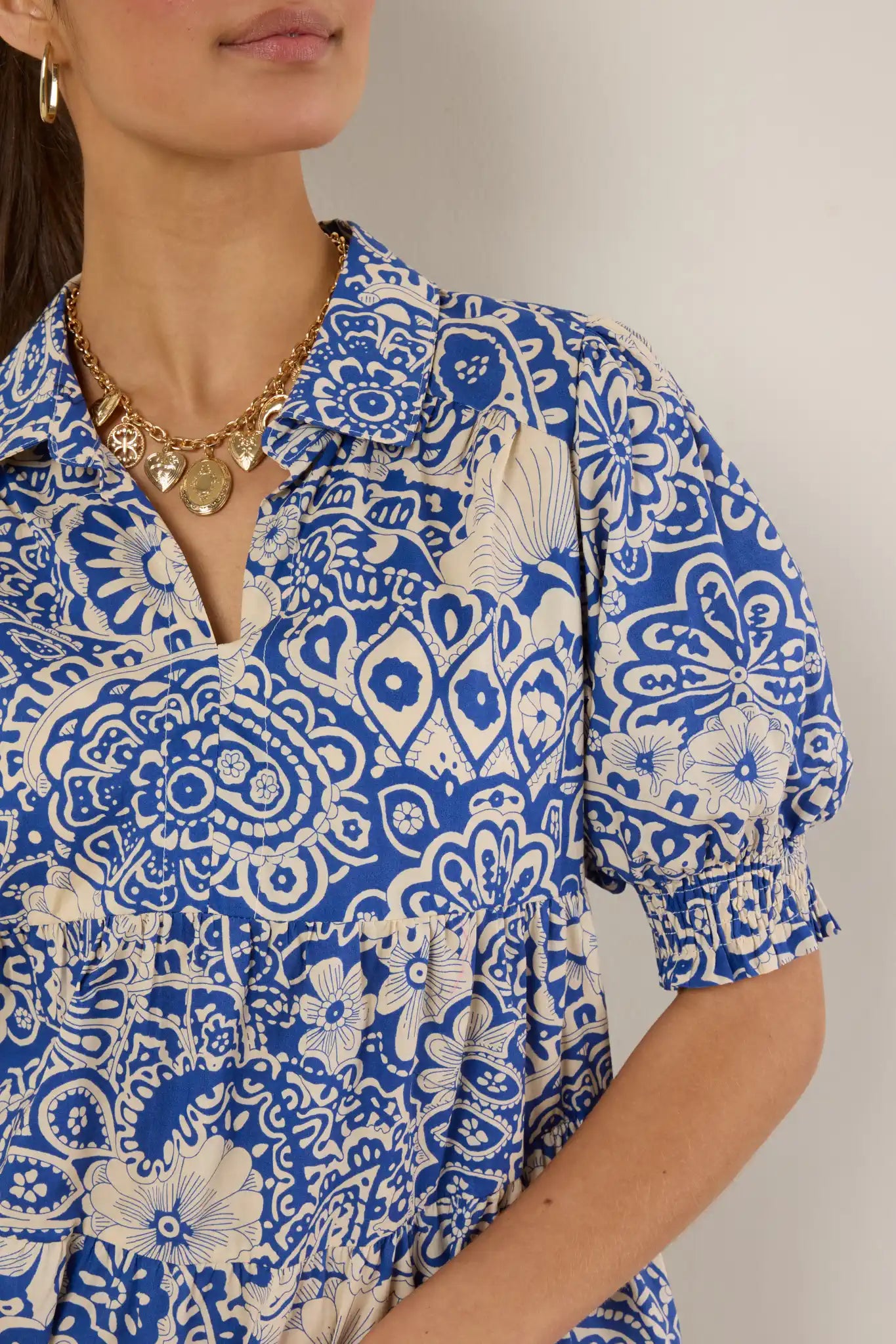 Ella Dress- Blue
