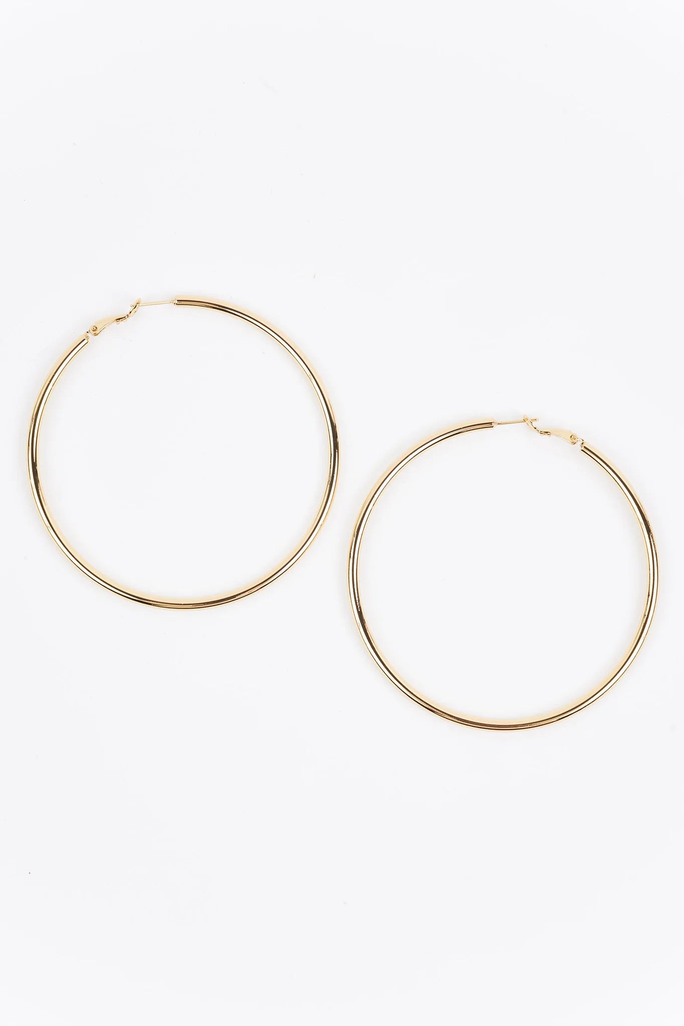 Amanda Hoop Earrings 3" Diameter