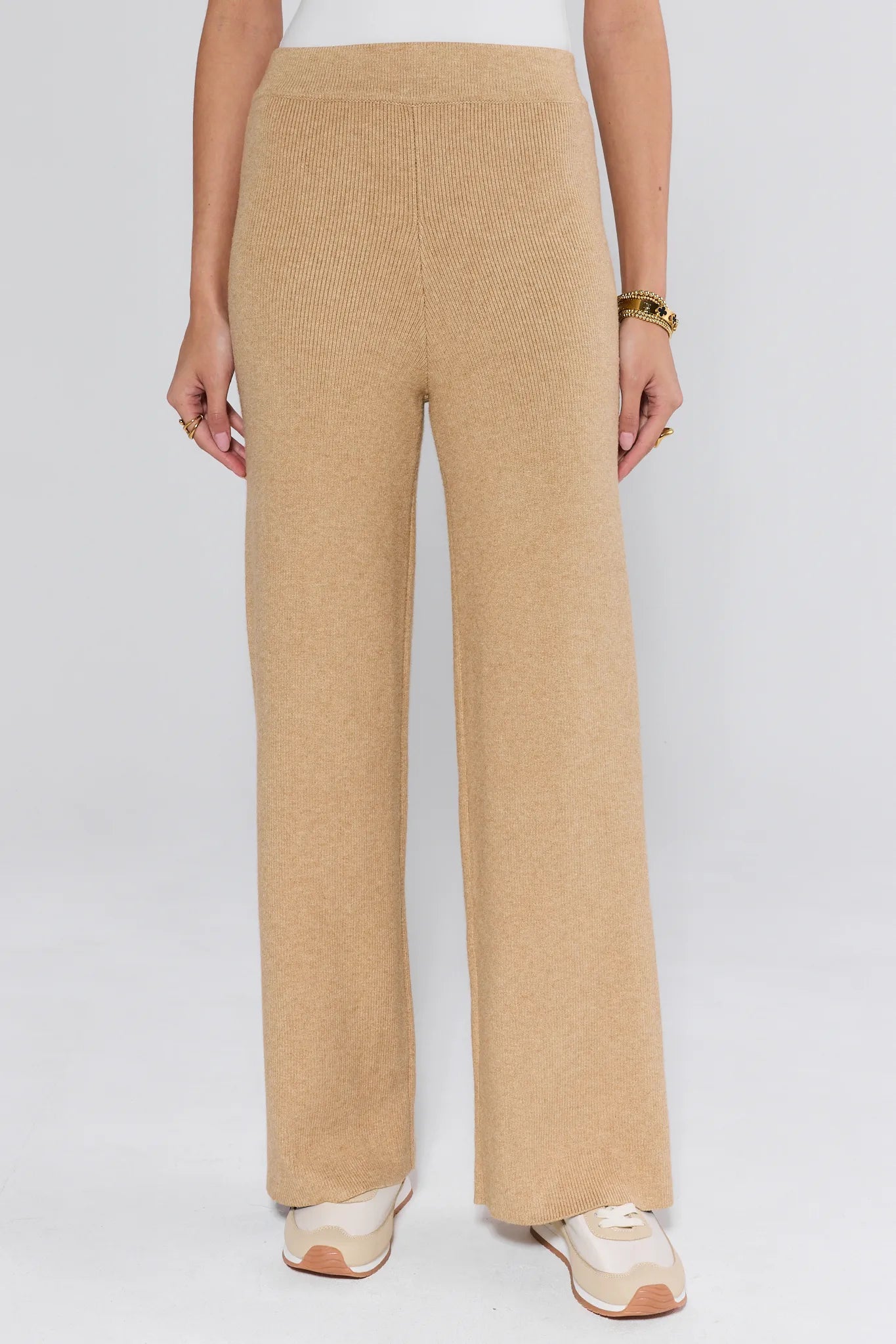 Elle Camel Knit Pants