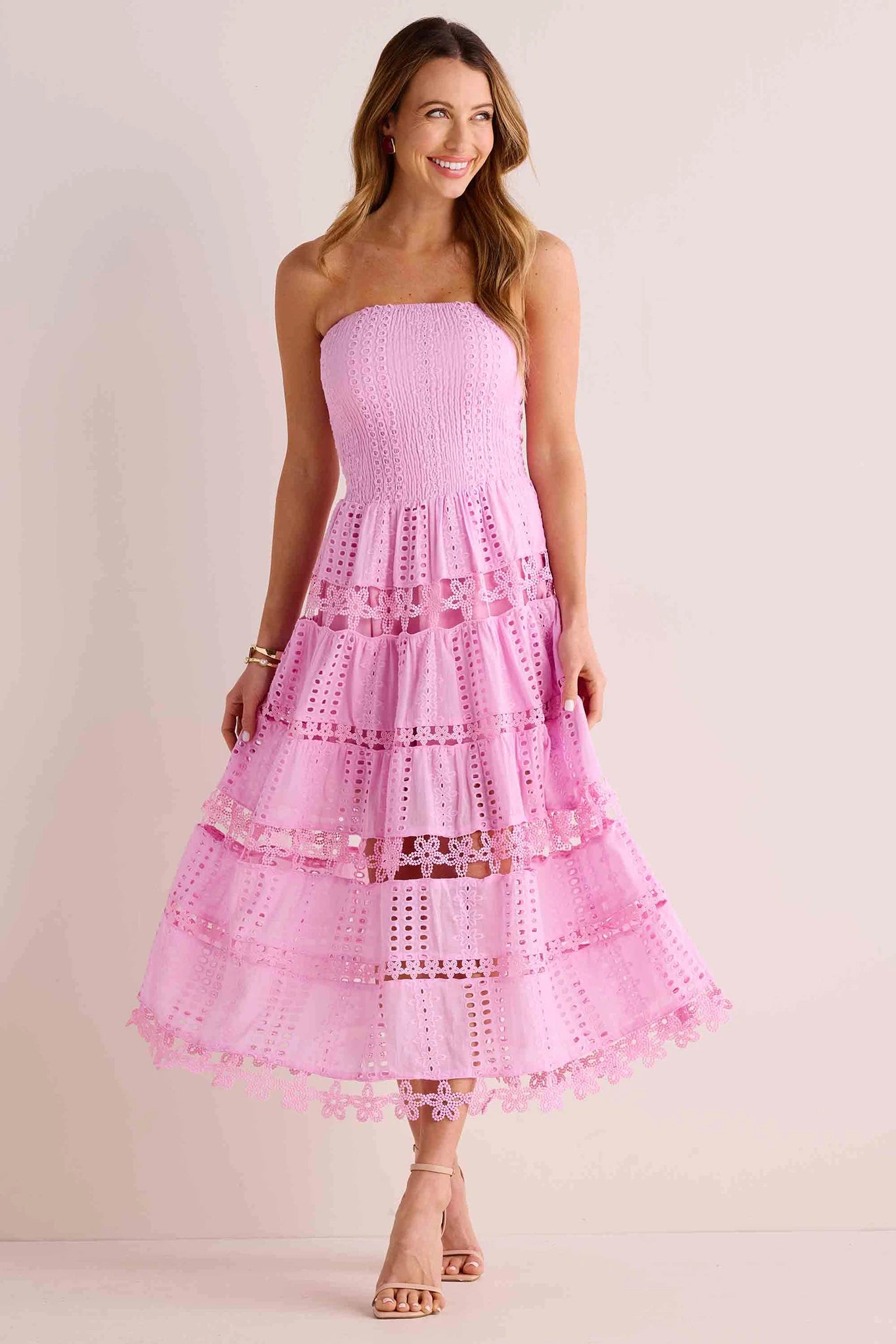 Cecilia Dress- Pink