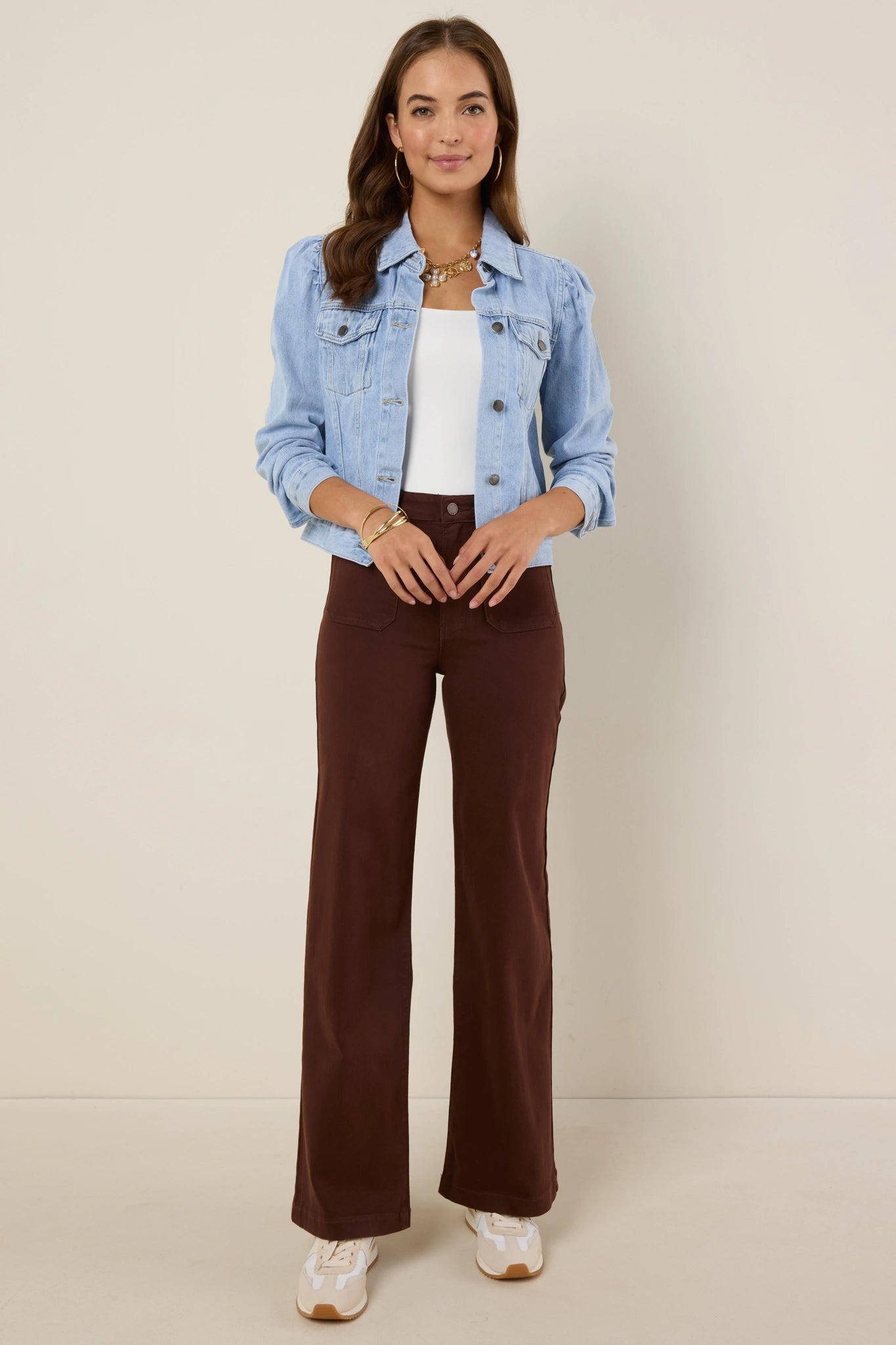 Shirley Jeans- Brown