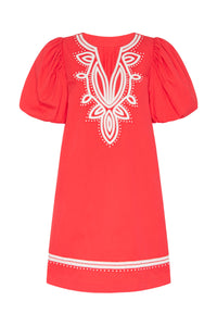 Roxanne Dress- Red
