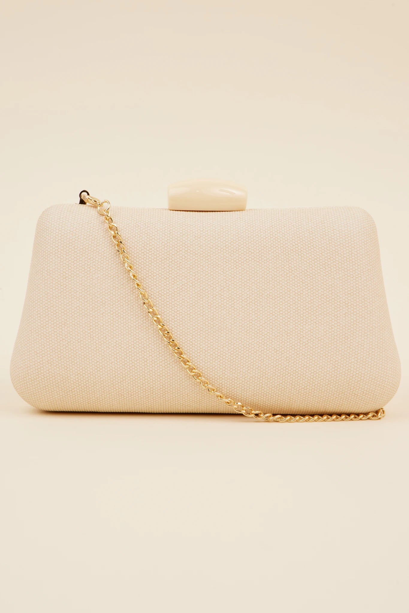 Ashlyn Clutch- Ivory