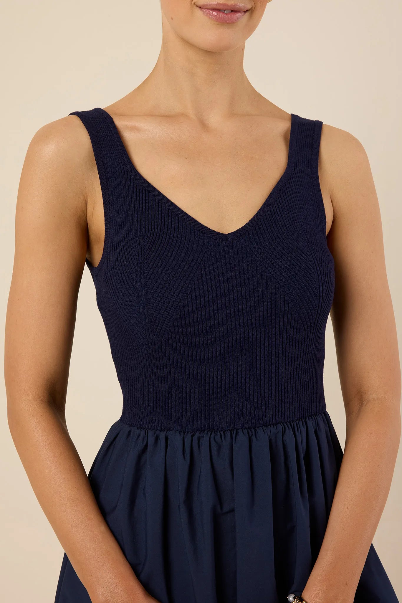 Felicity Dress- Navy