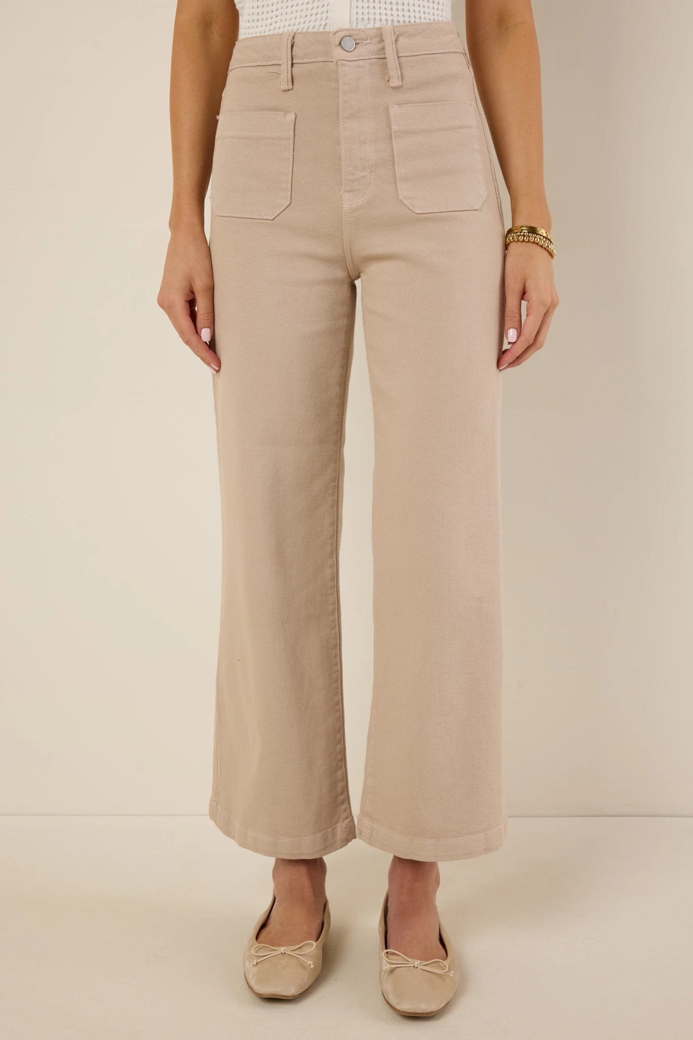 Kimberly Jeans- Khaki