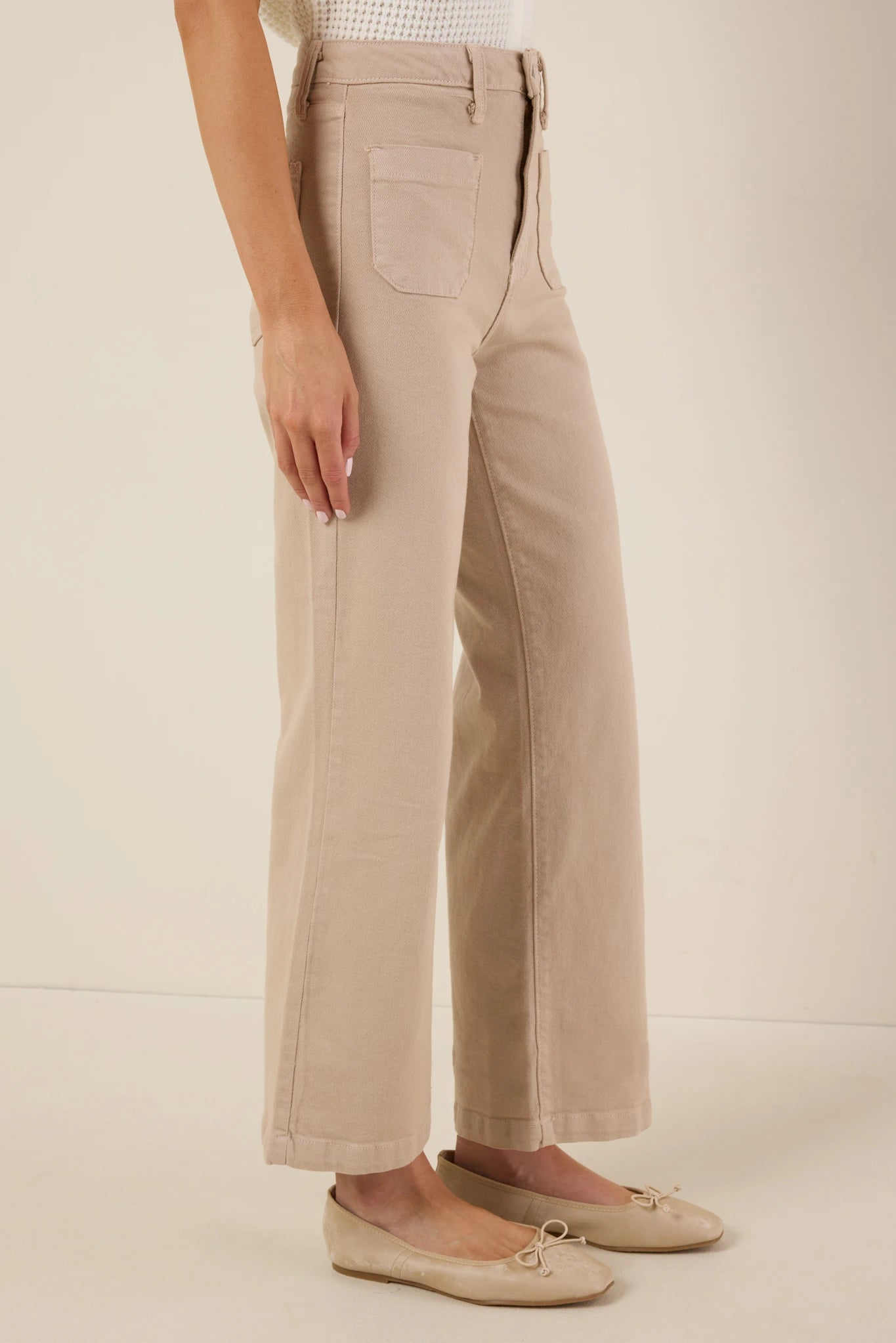 Kimberly Jeans- Khaki