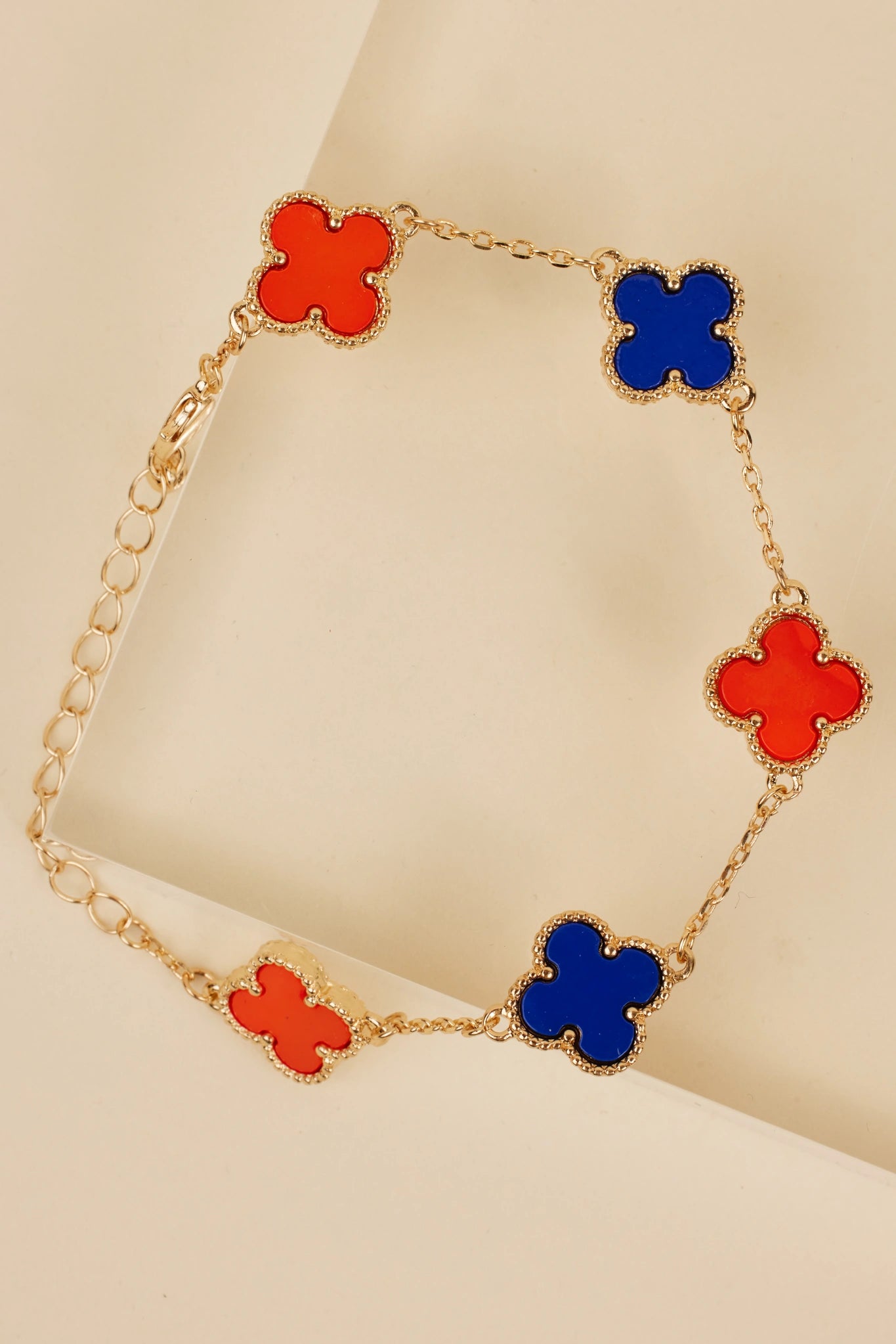 Layne Bracelet- Orange/Blue