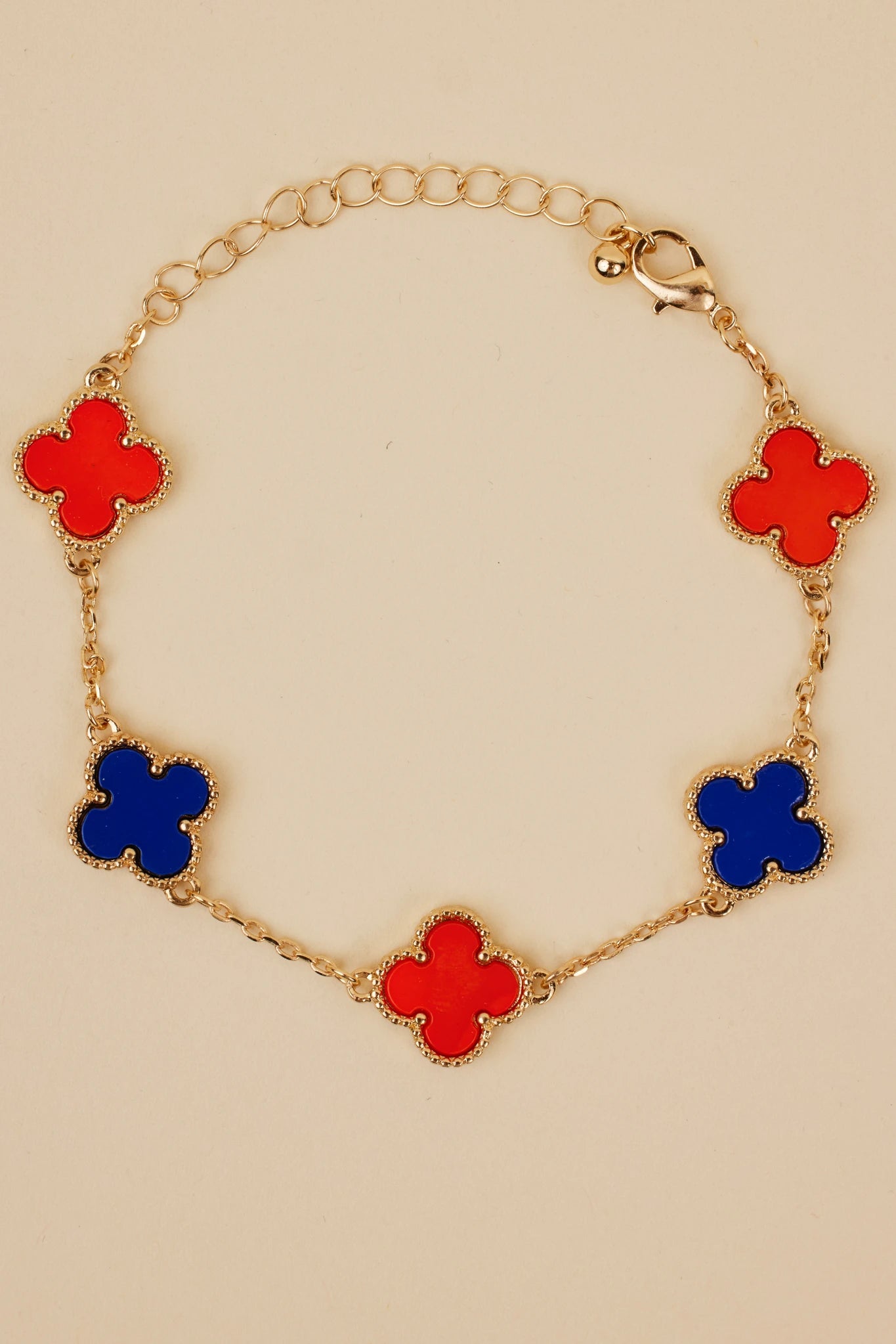Layne Bracelet- Orange/Blue