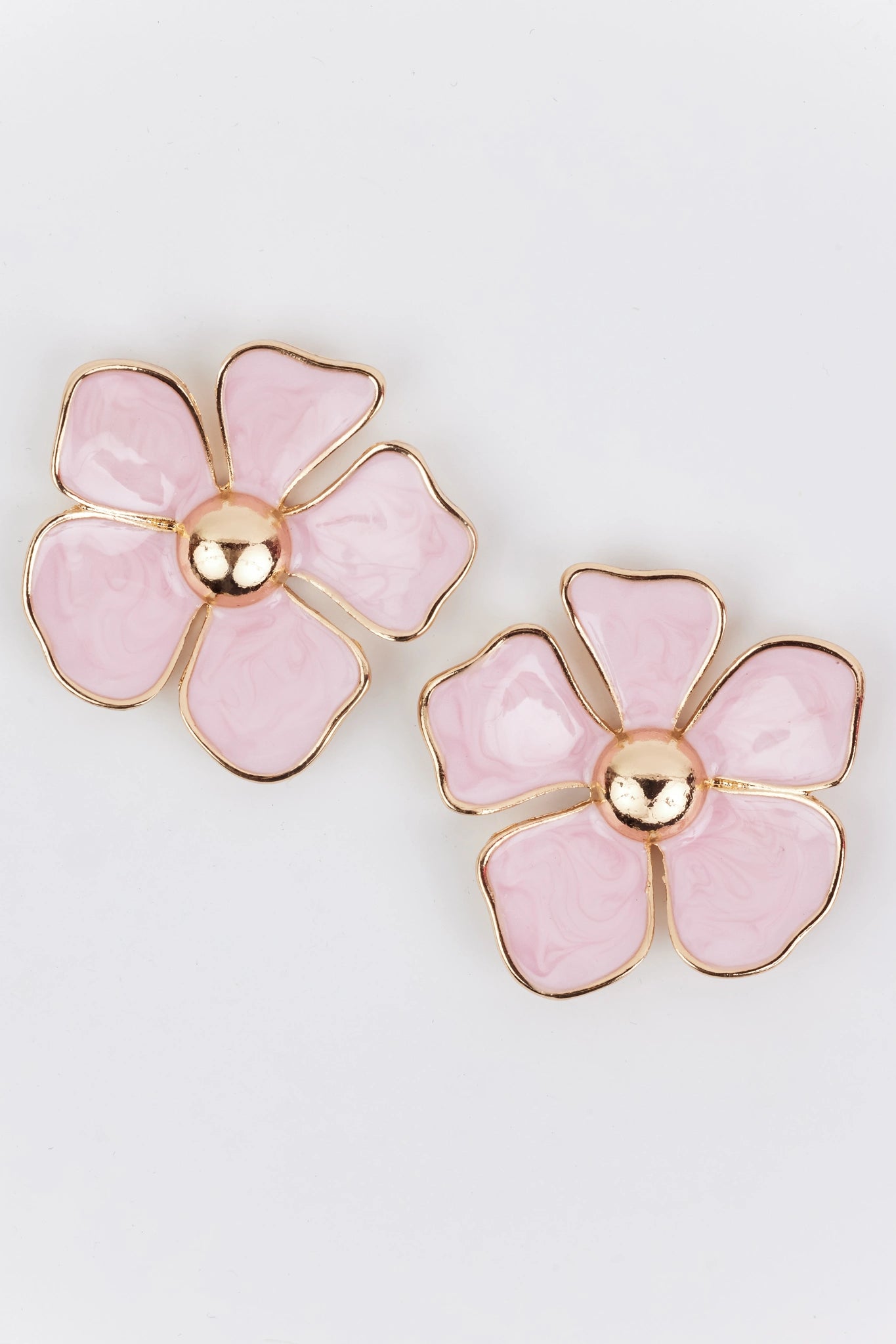 Marguerite Earrings- Pink