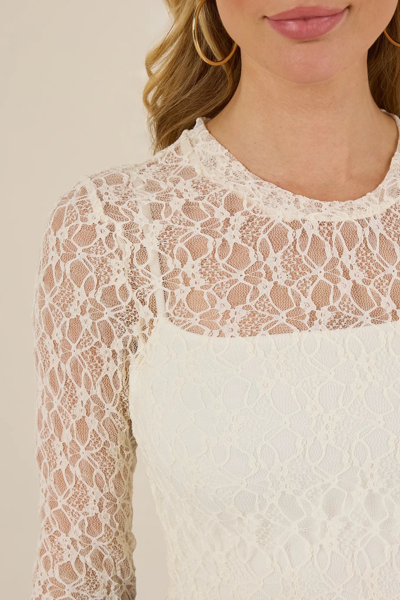 Grayson Top- Cream