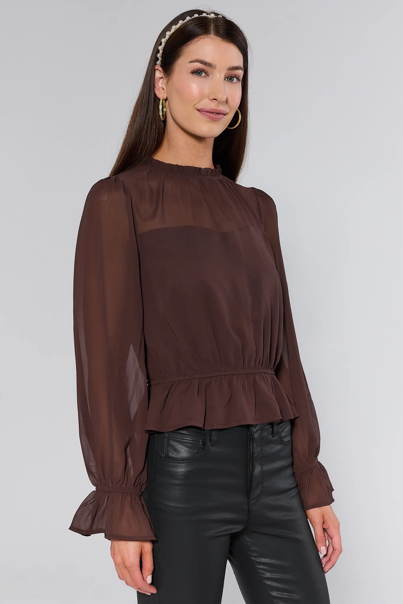 Capri Top- Brown