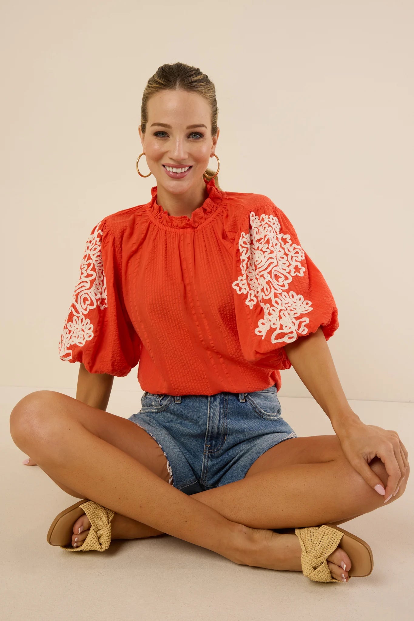 Lane Top- Orange