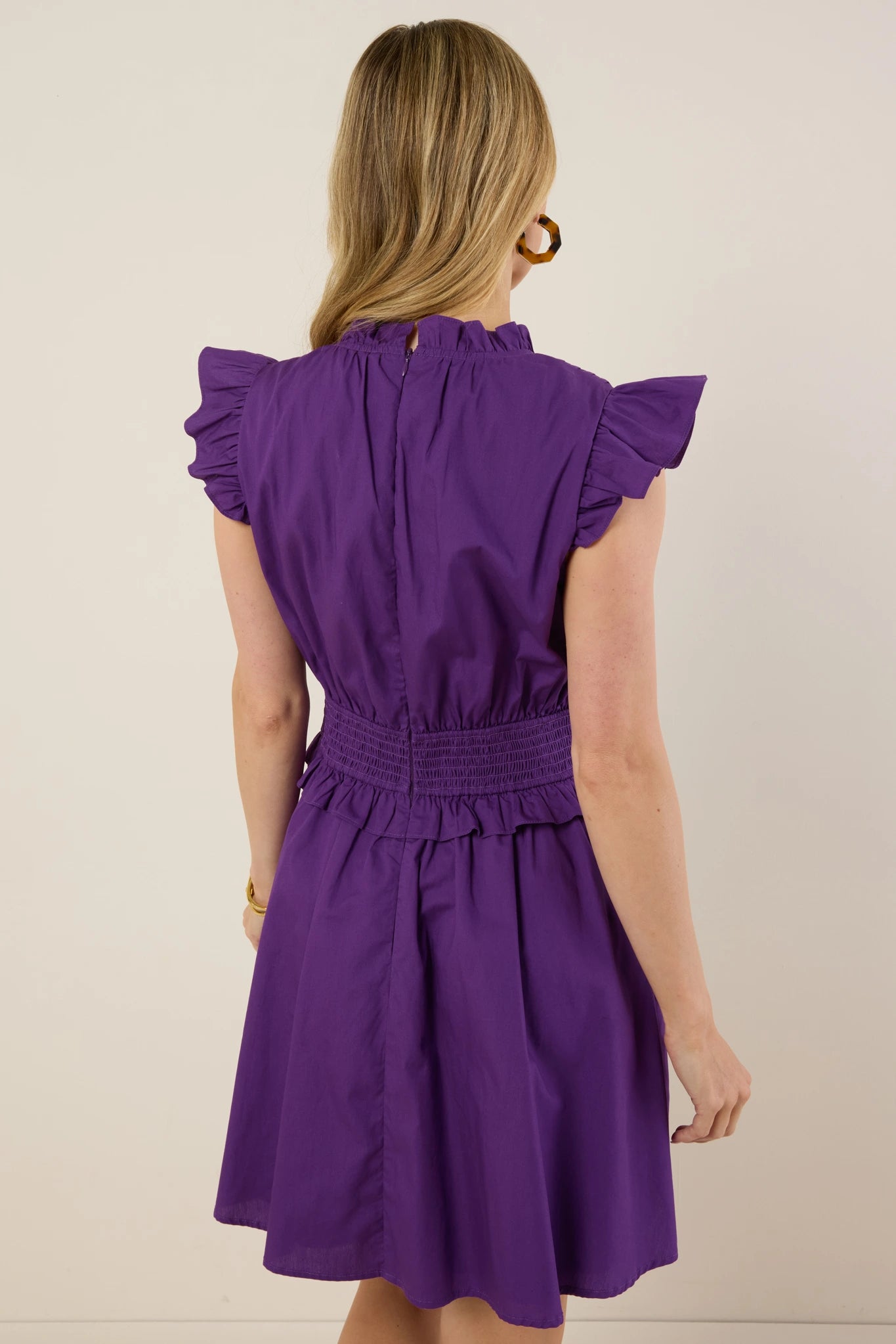 Makayla Dress- Purple