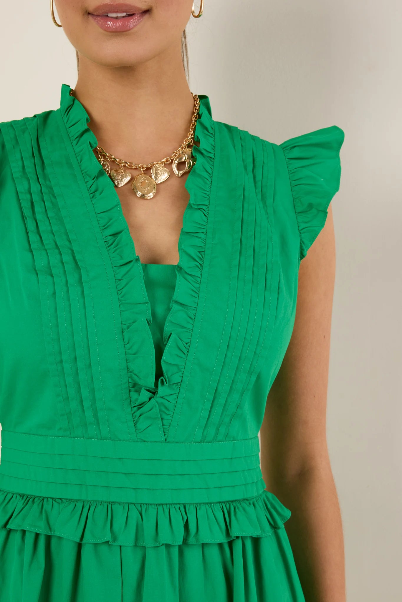 Makayla Dress- Green