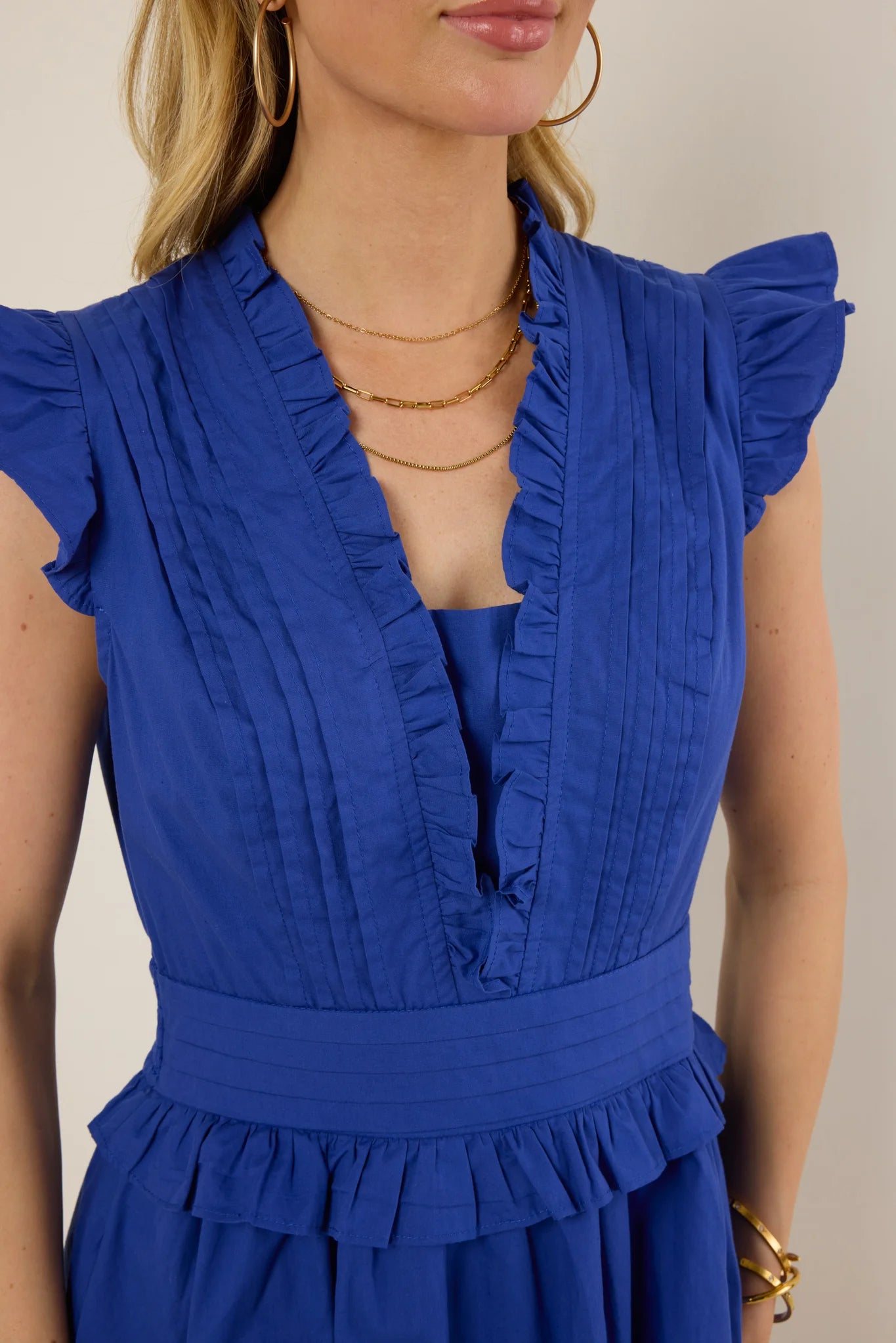 Makayla Dress- Blue