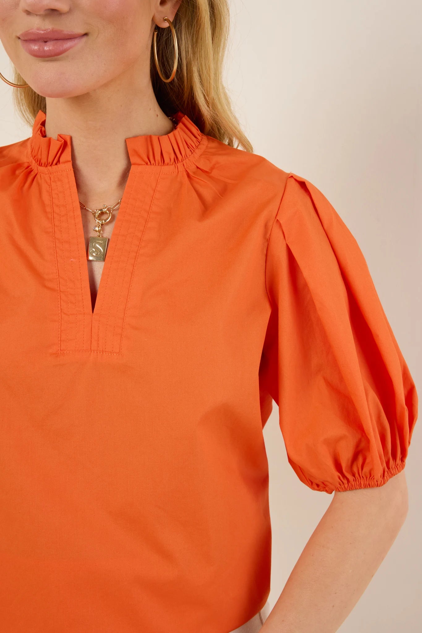 Georgina Top- Orange