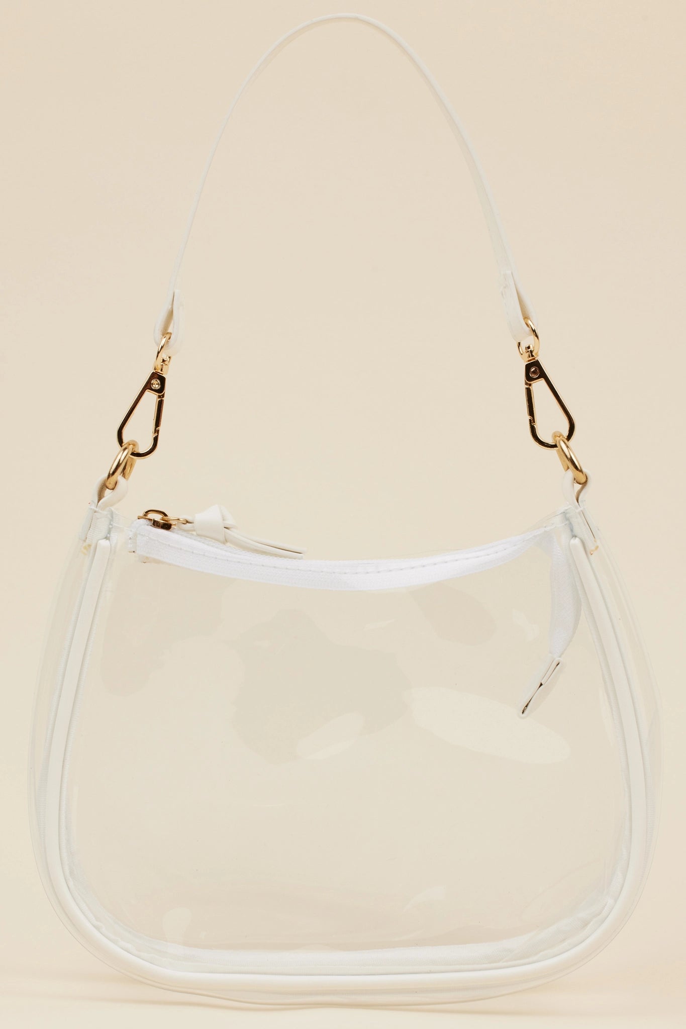 Clear Game Day Bag- White