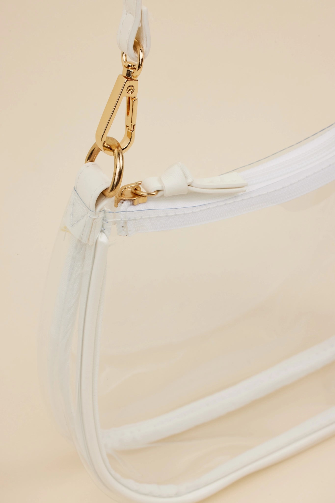 Clear Game Day Bag- White