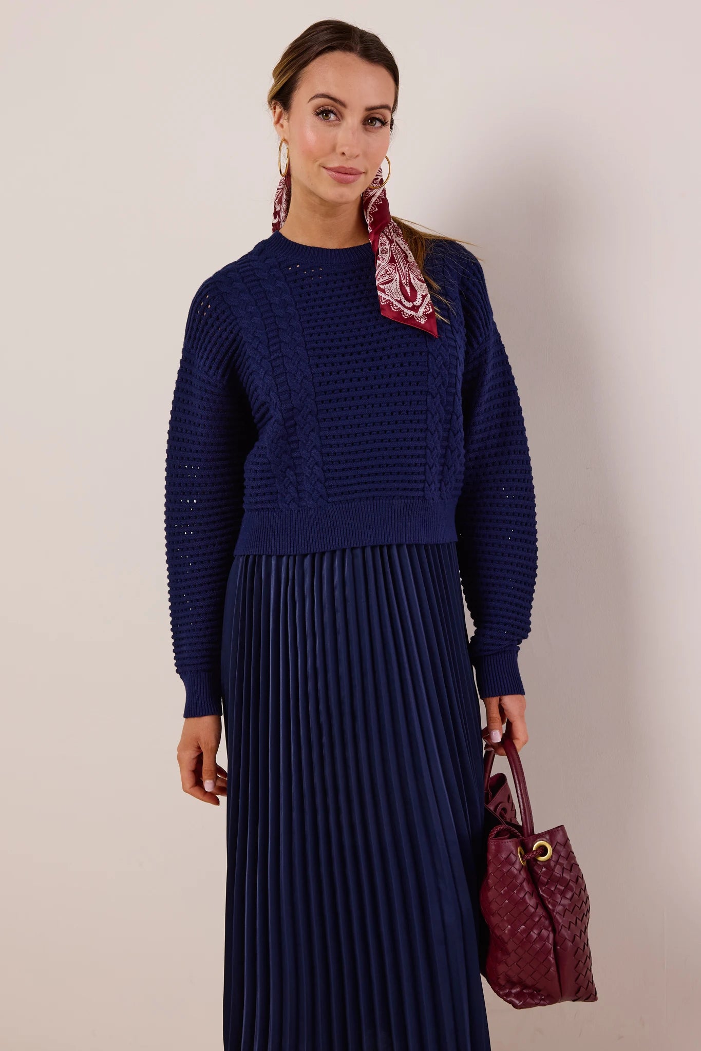 Gabbie Dress- Navy