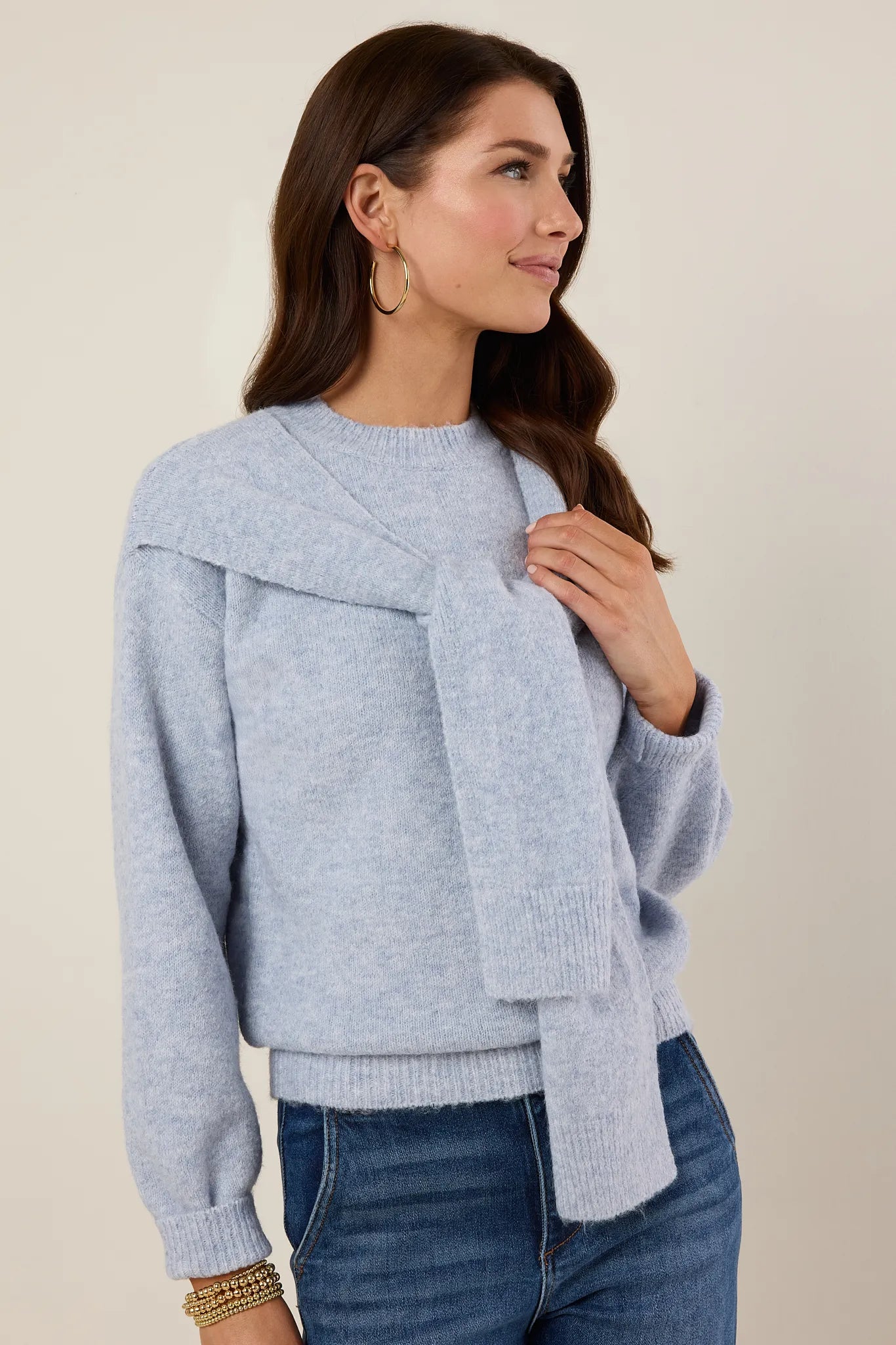 Stevie Sweater- Blue