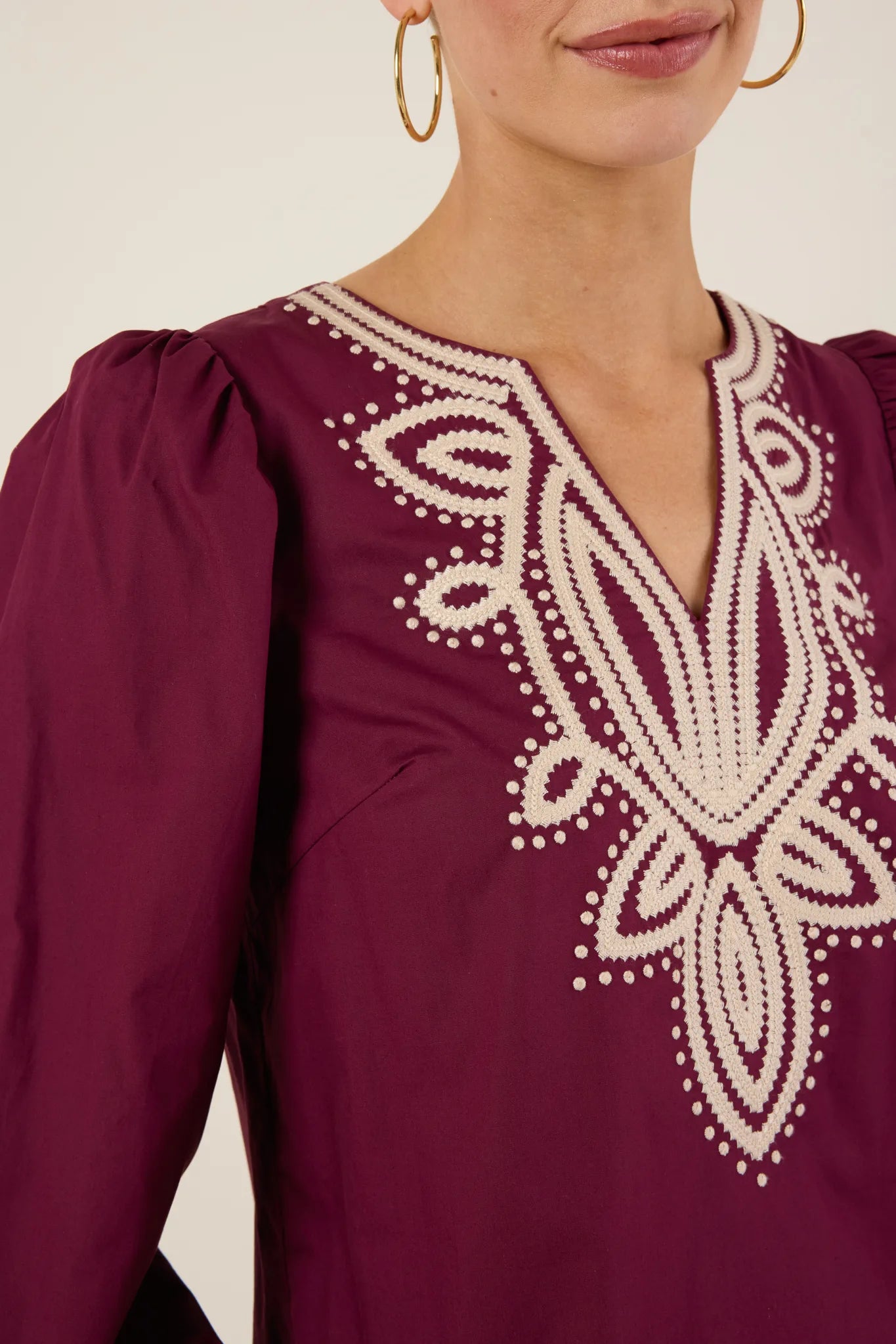 Murray Top- Maroon