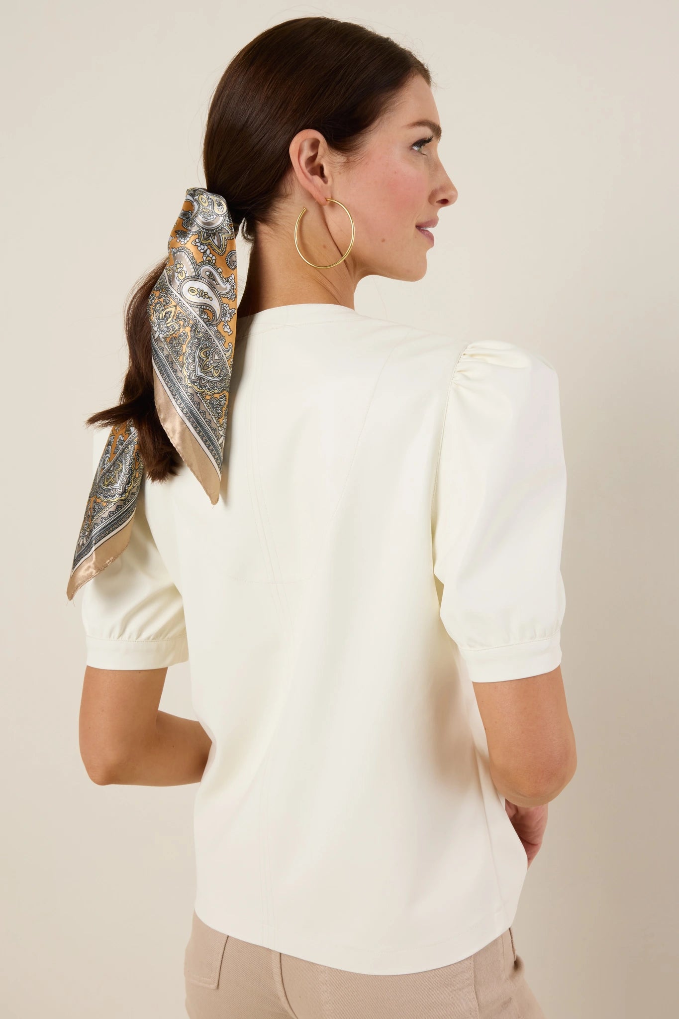 Ariana Top- Cream