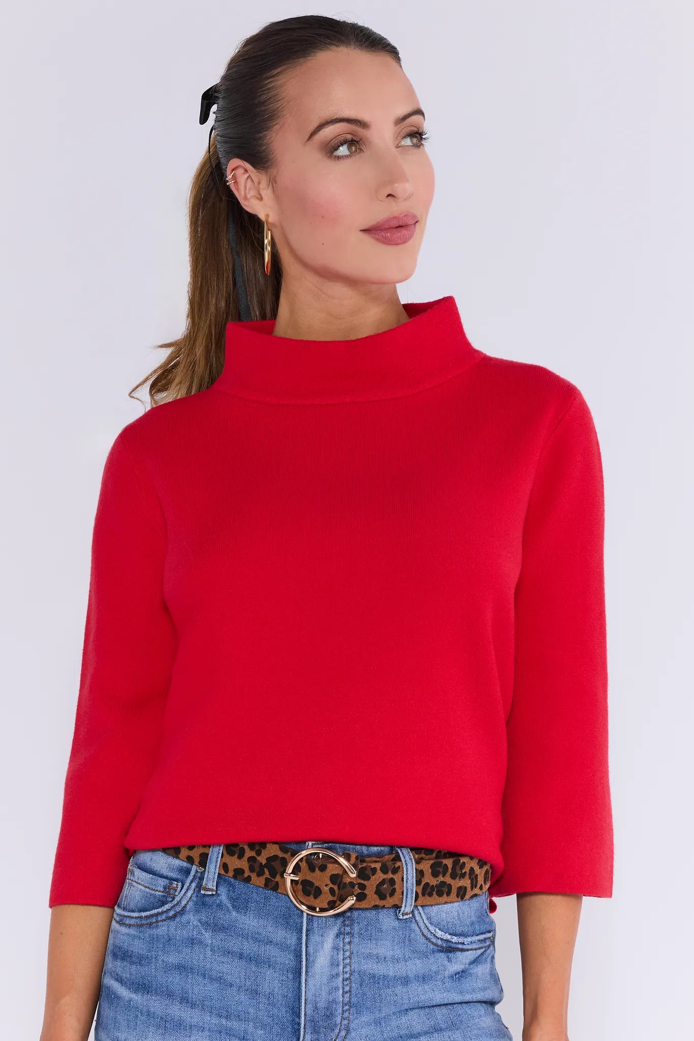 Jackie Sweater- Red