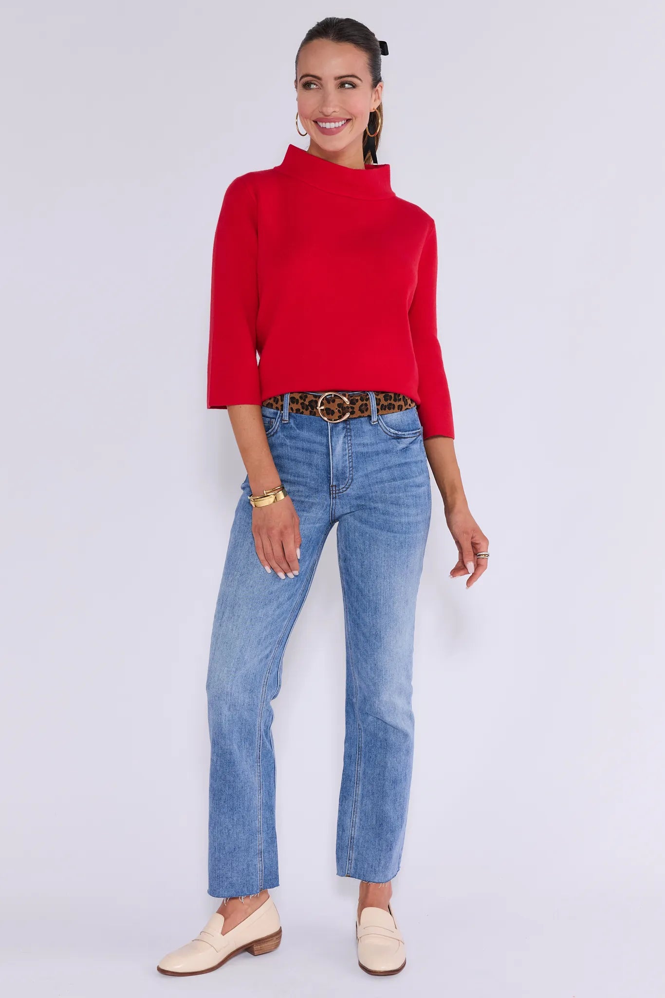 Jackie Sweater- Red