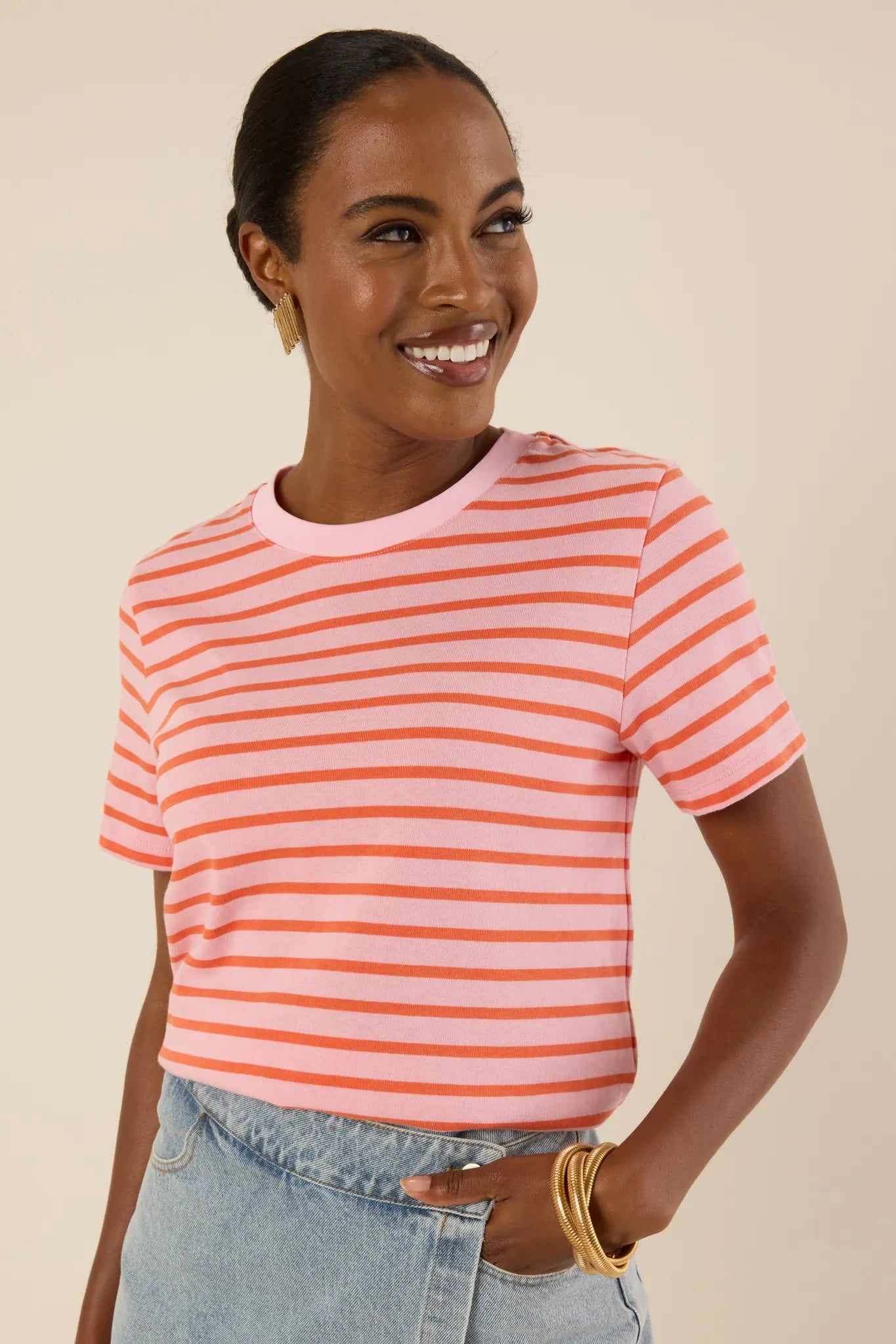 Gabby Tee- Pink