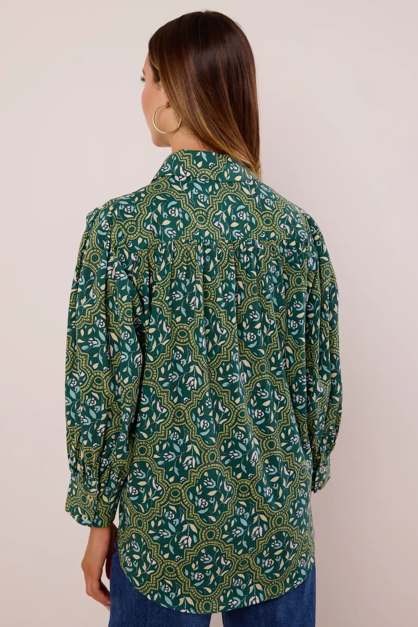 Trudy Top- Olive