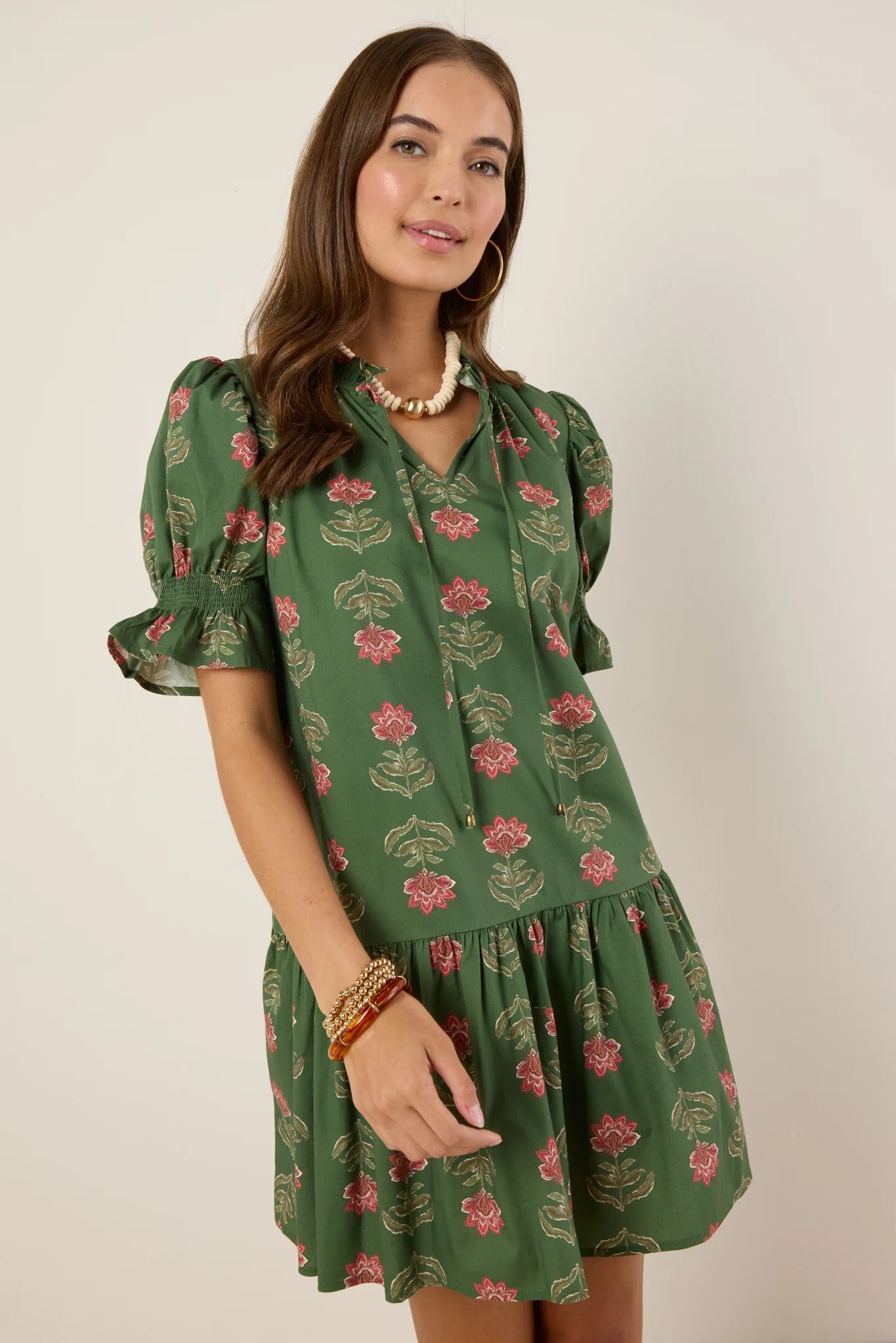 Ariel Dress- Green