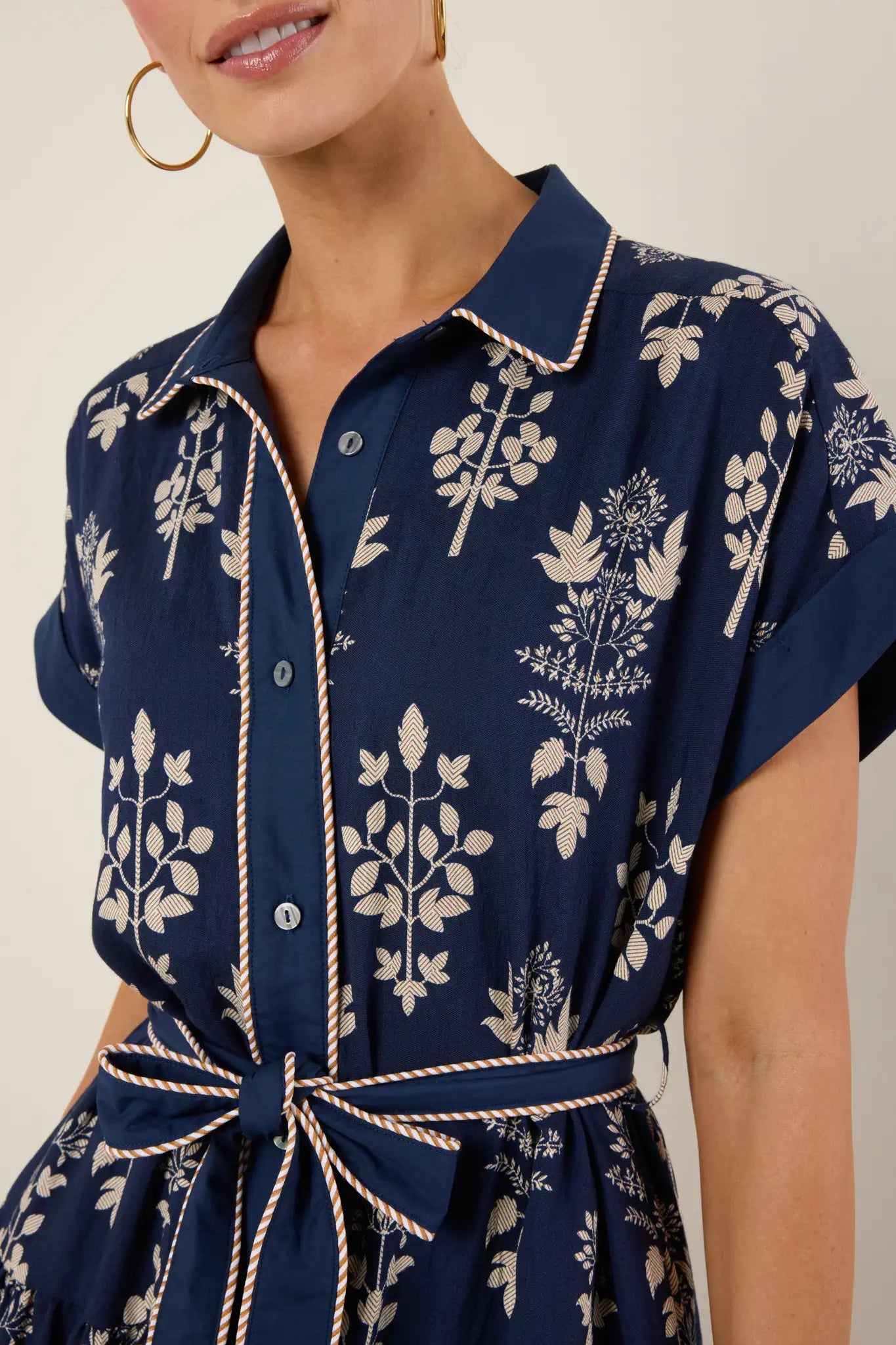 Cleo Dress- Navy