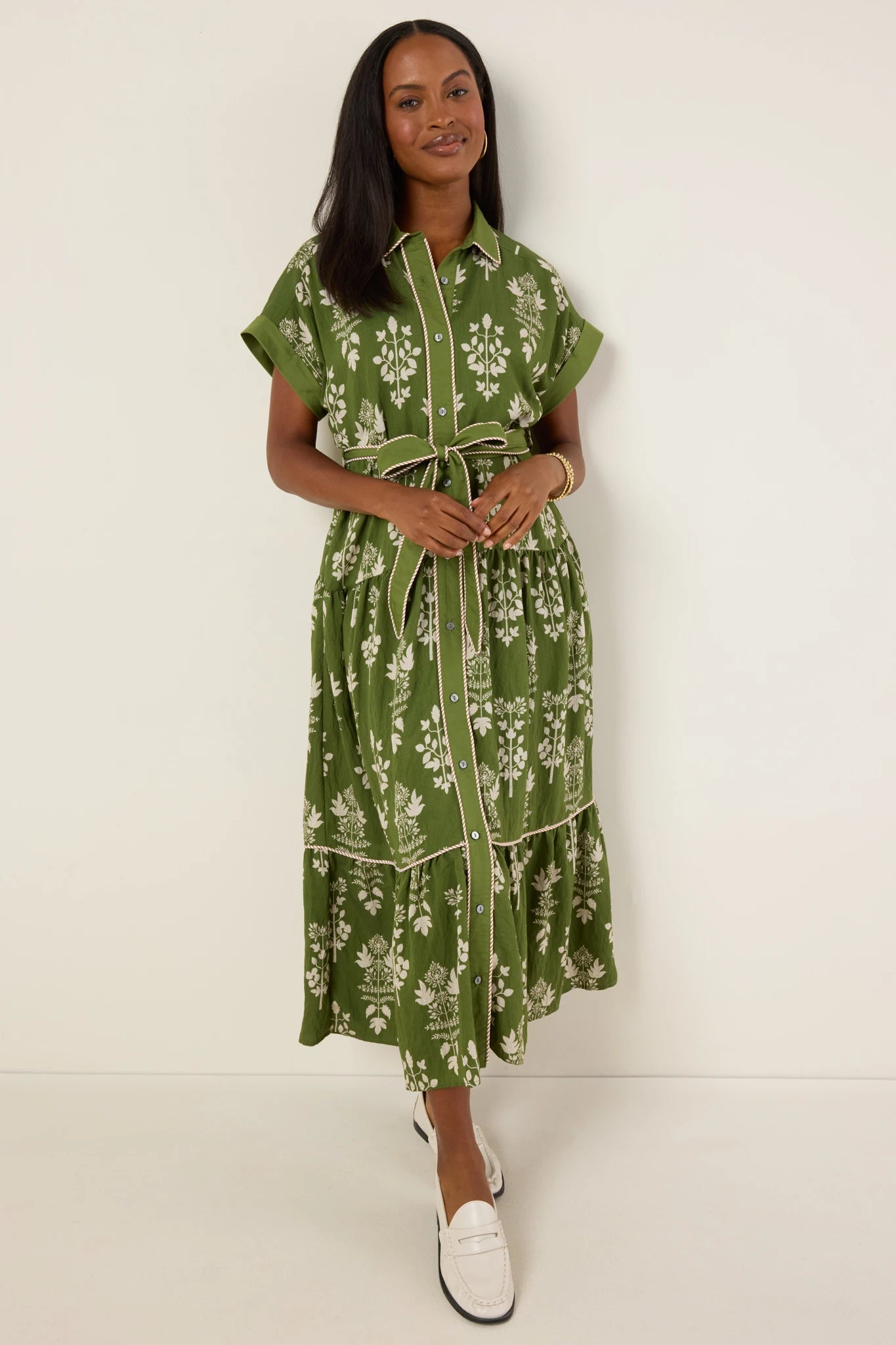 Cleo Dress- Green