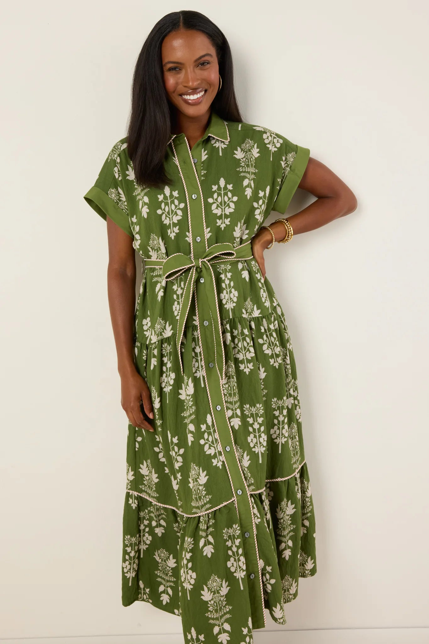 Cleo Dress- Green