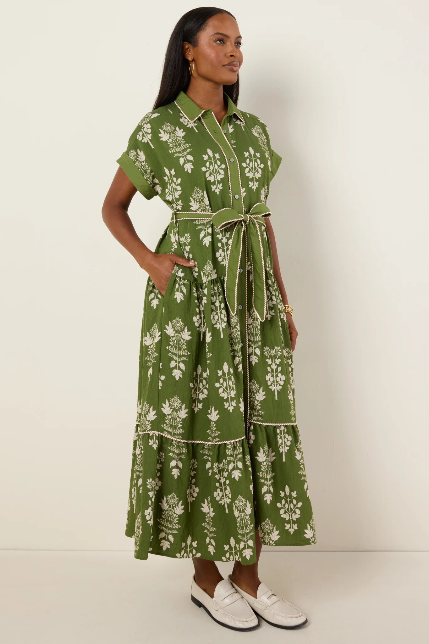Cleo Dress- Green