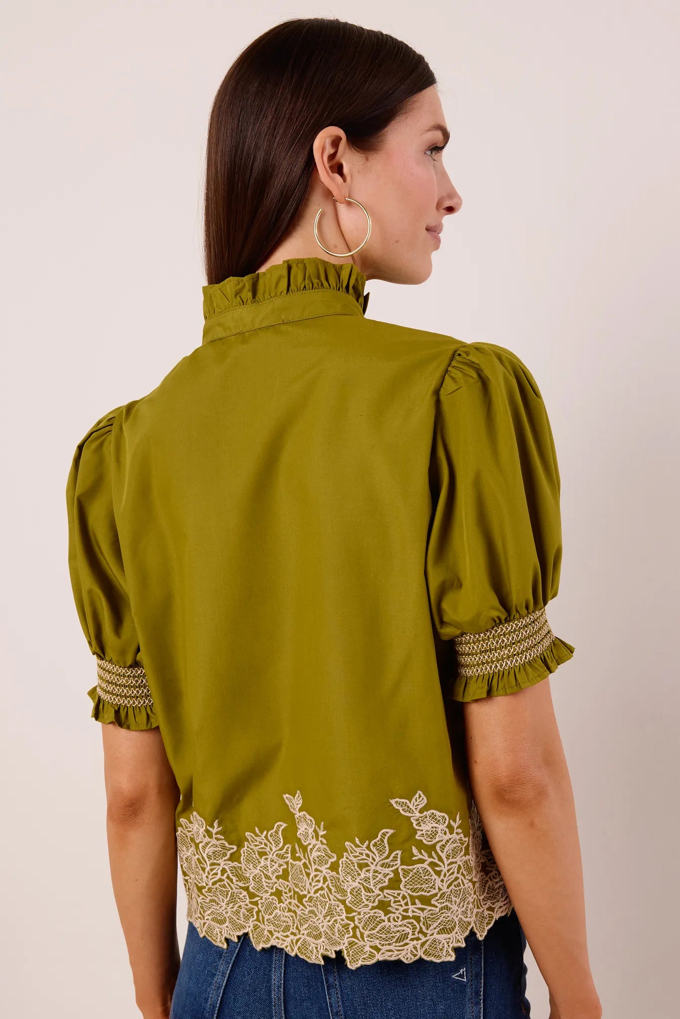 Prudence Top- Olive