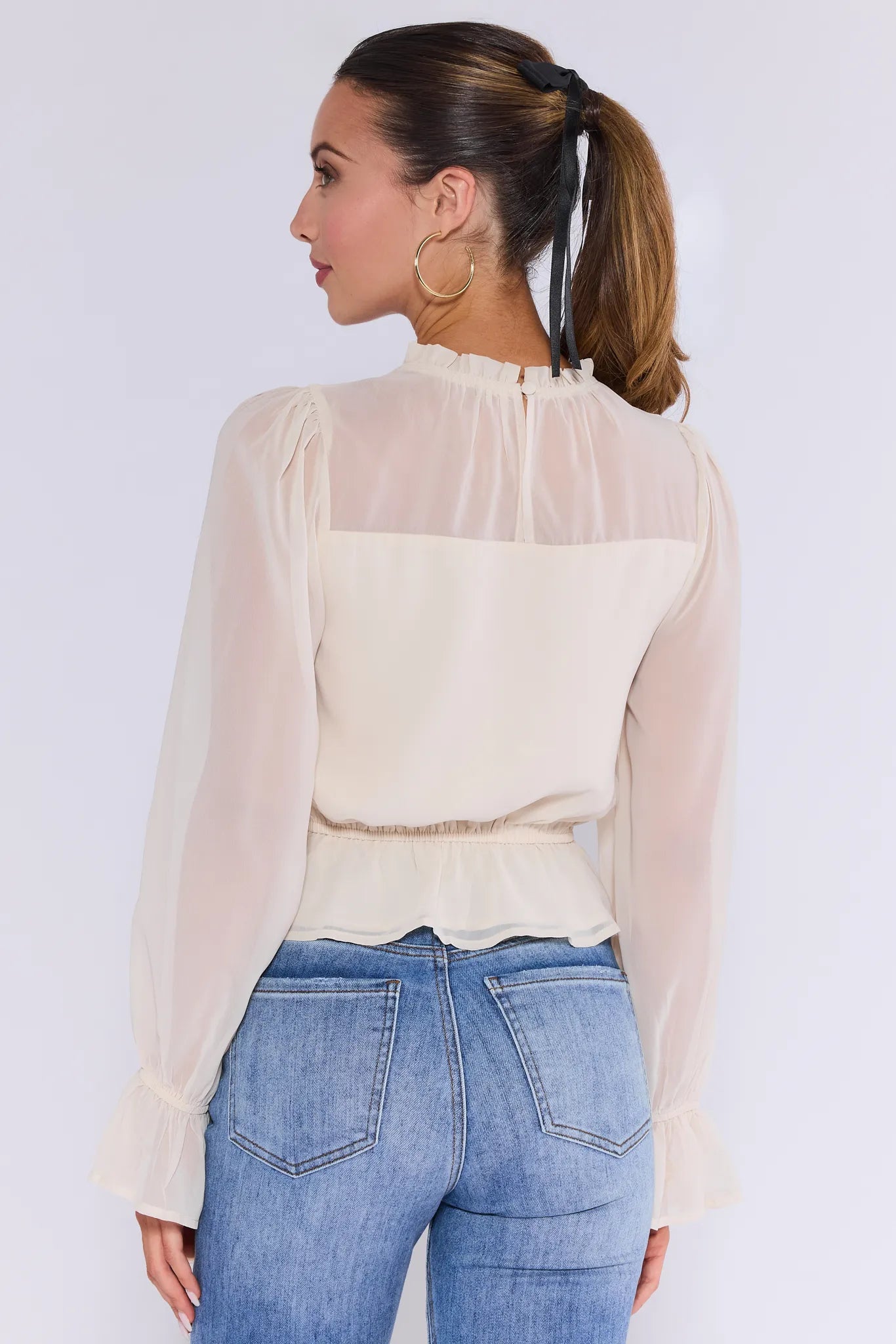 Capri Top- Ivory