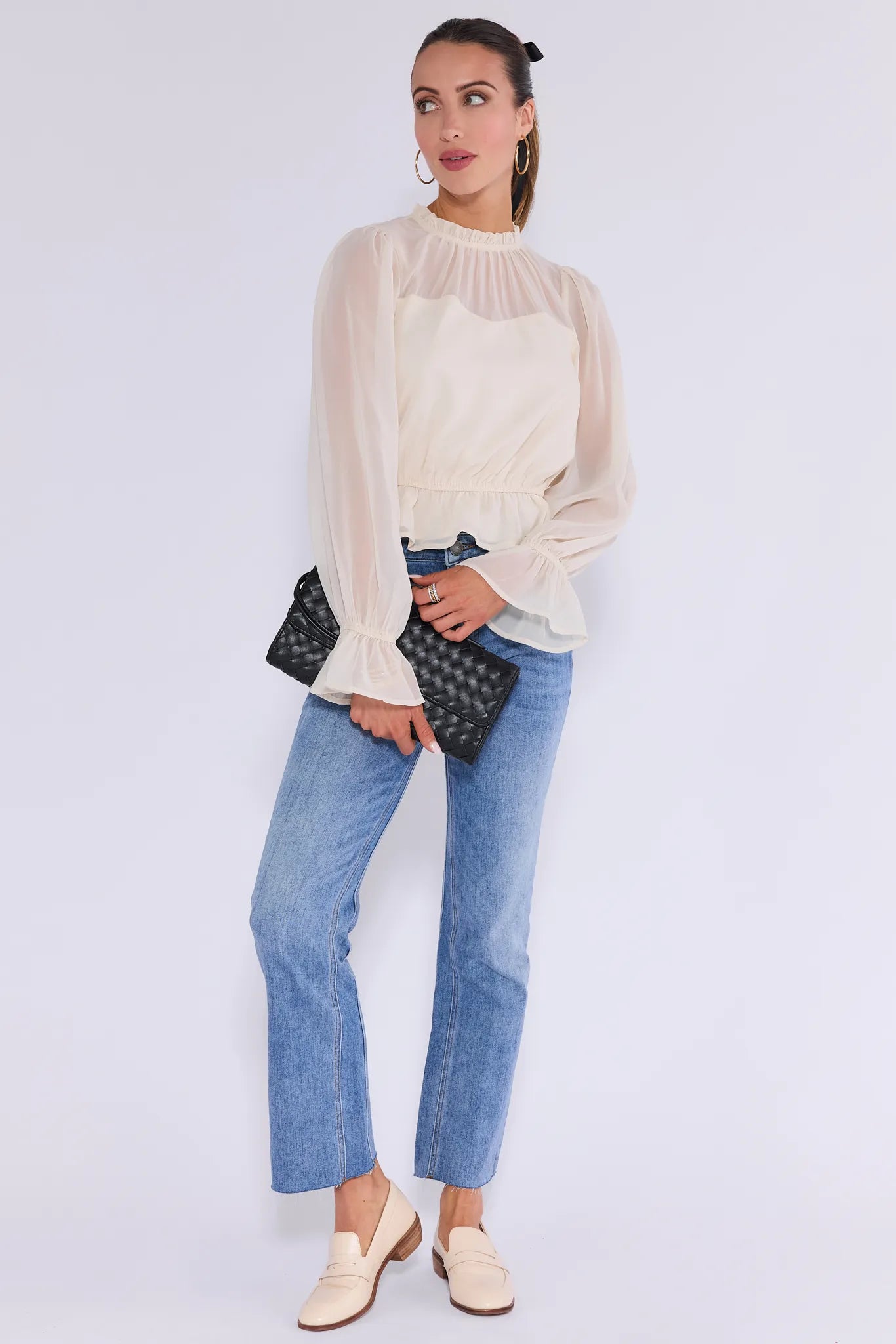 Capri Top- Ivory