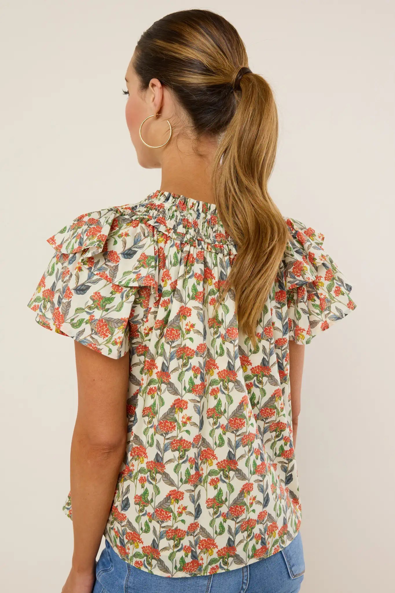 Annalyn Top- Orange