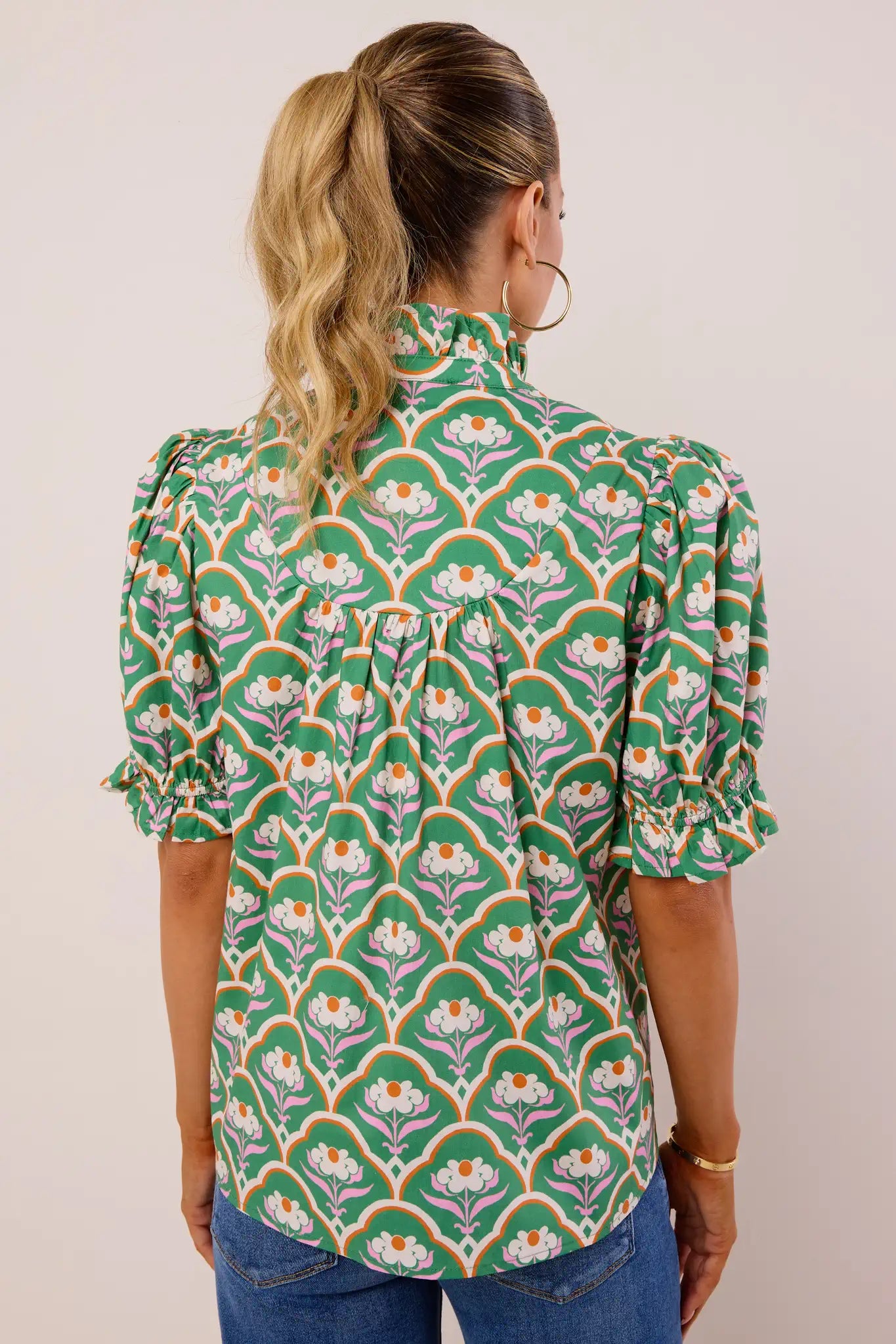 Liza Top- Green