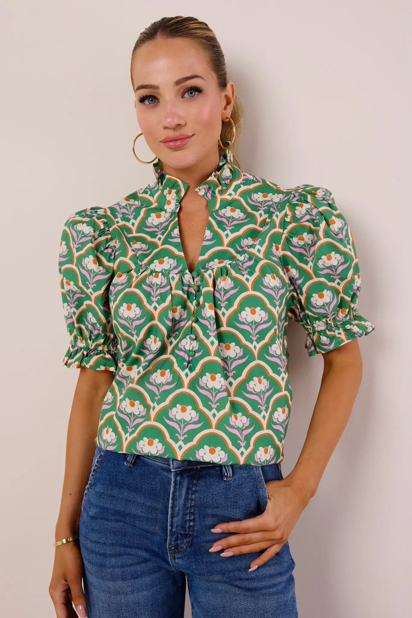 Liza Top- Green