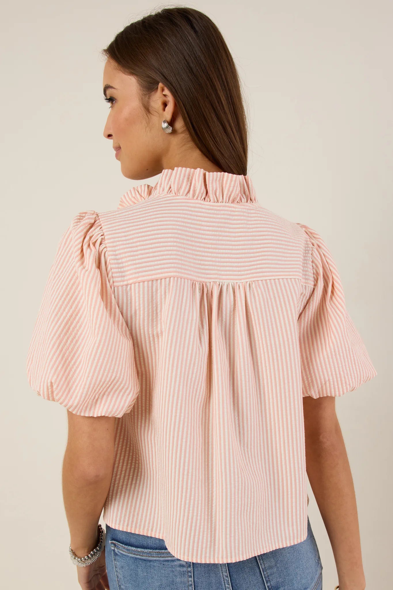 Layla Top- Peach