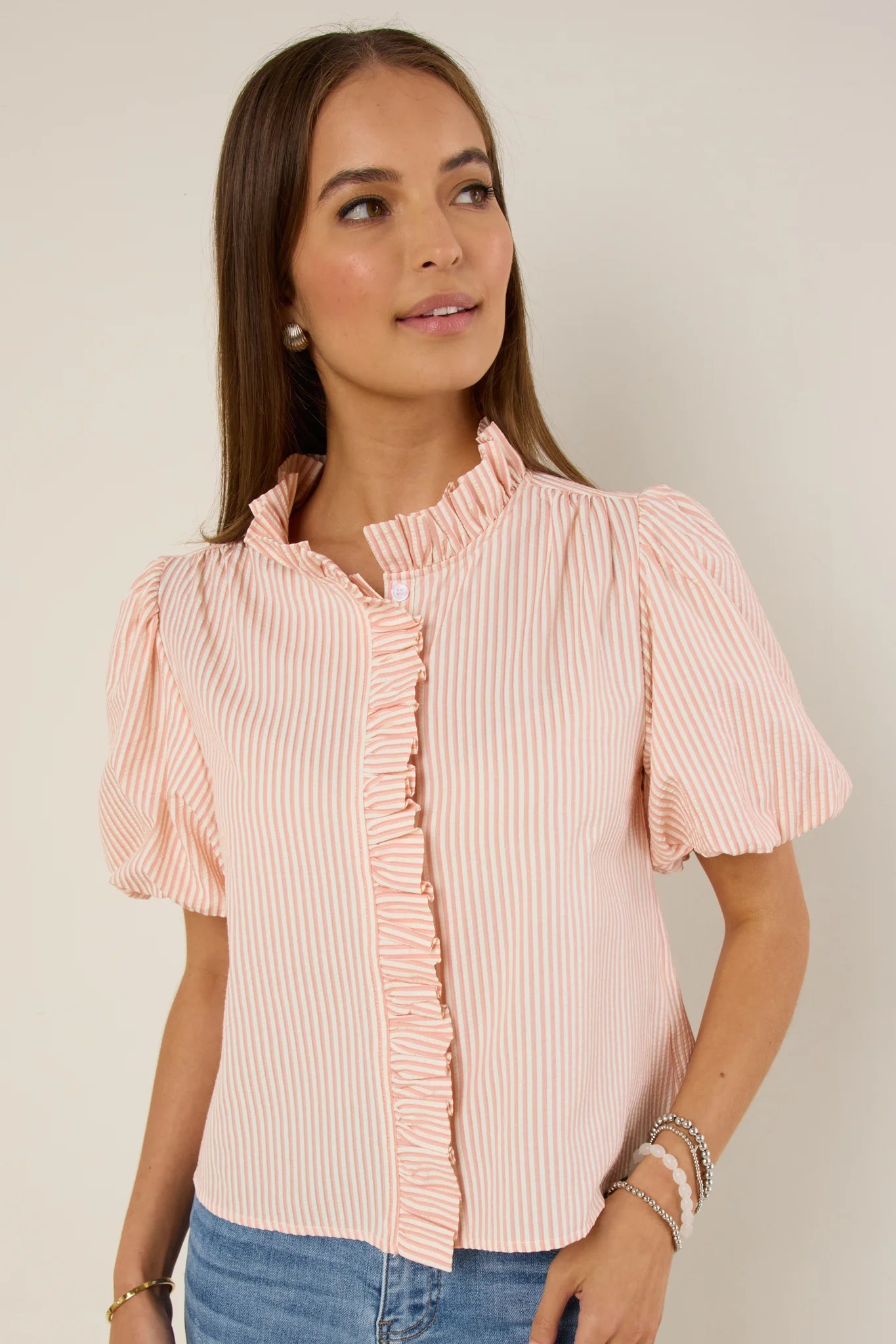 Layla Top- Peach