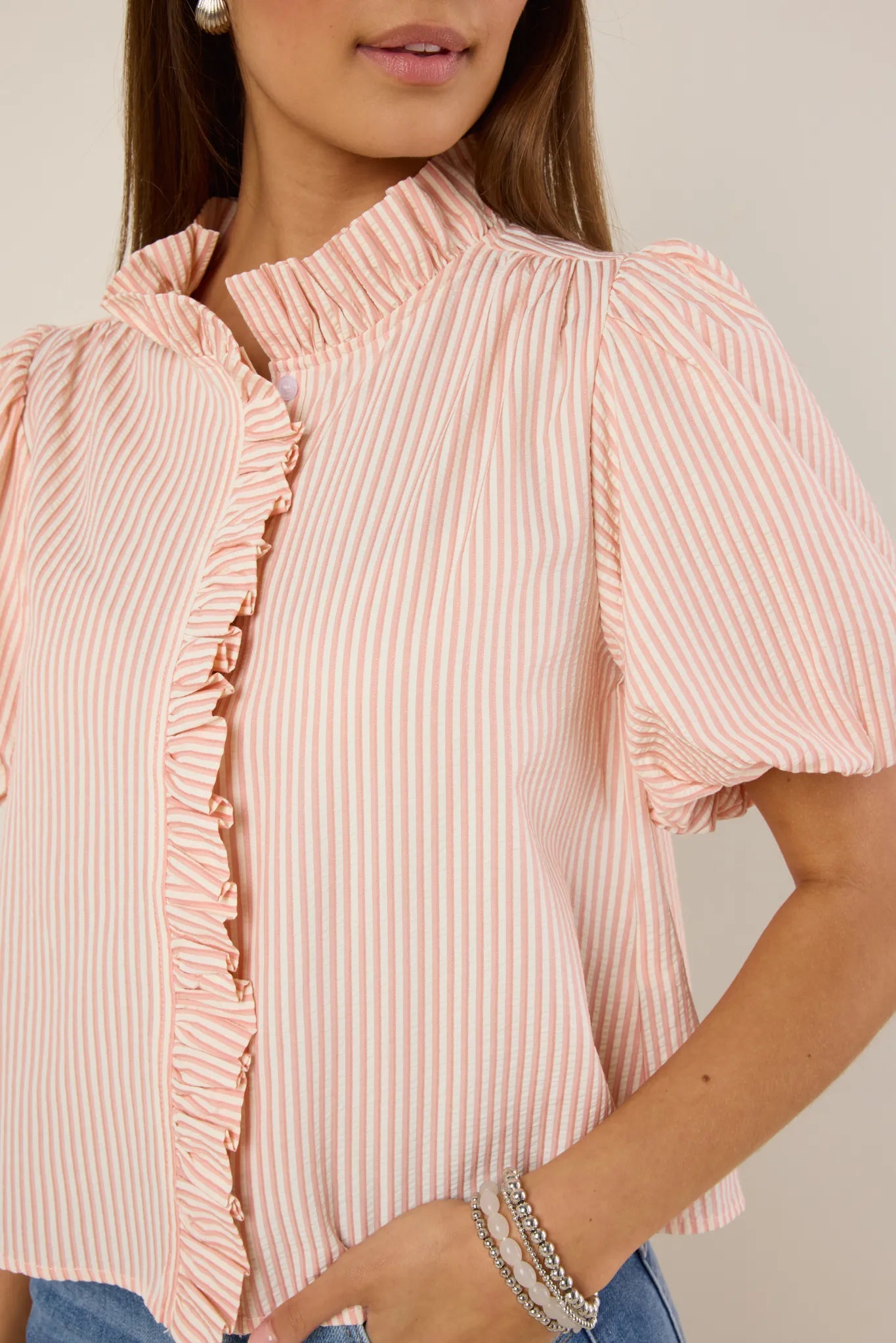 Layla Top- Peach