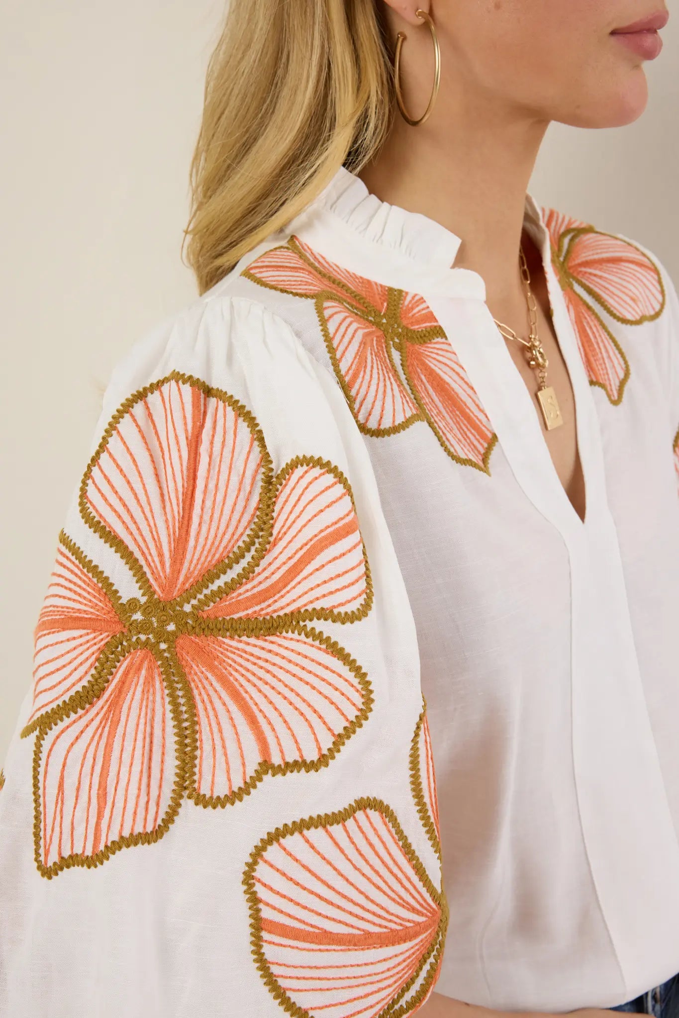 Harley Top- White
