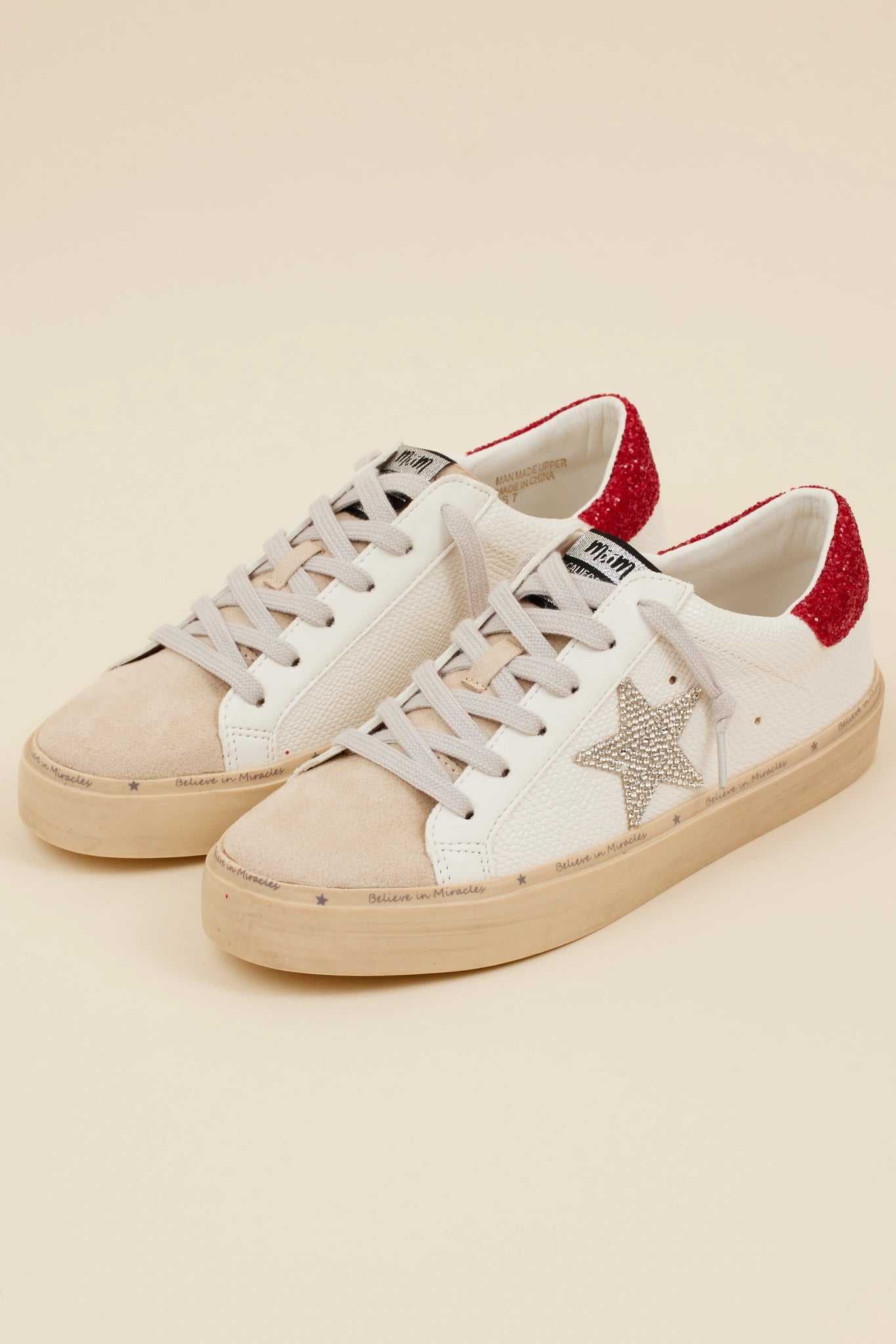 Gigi Sneakers- Red