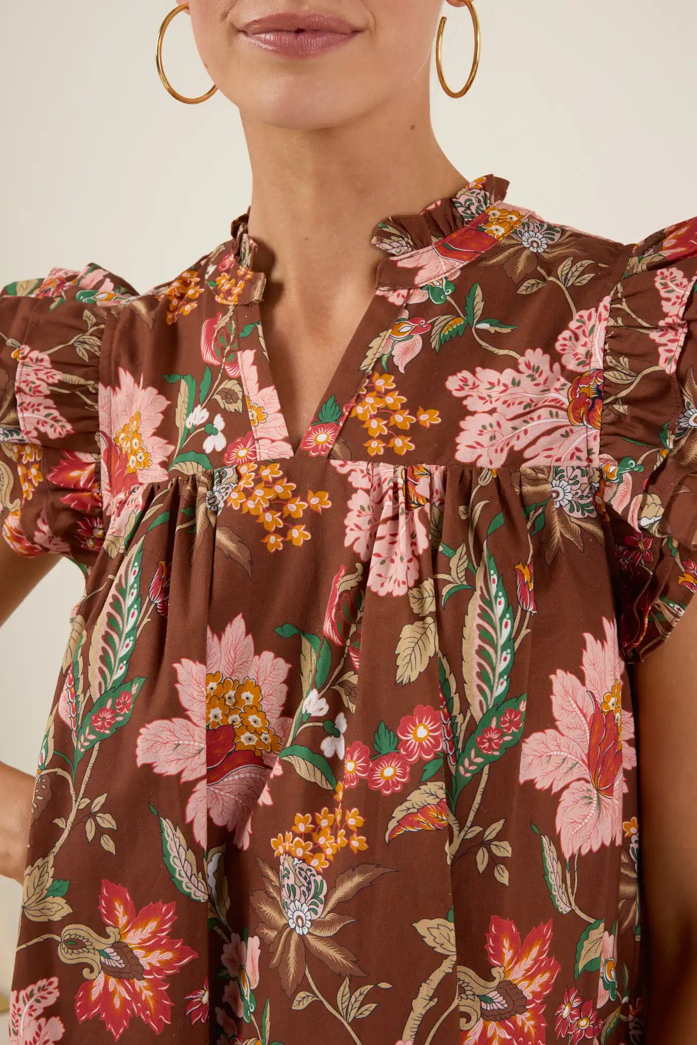 Romy Dress- Brown