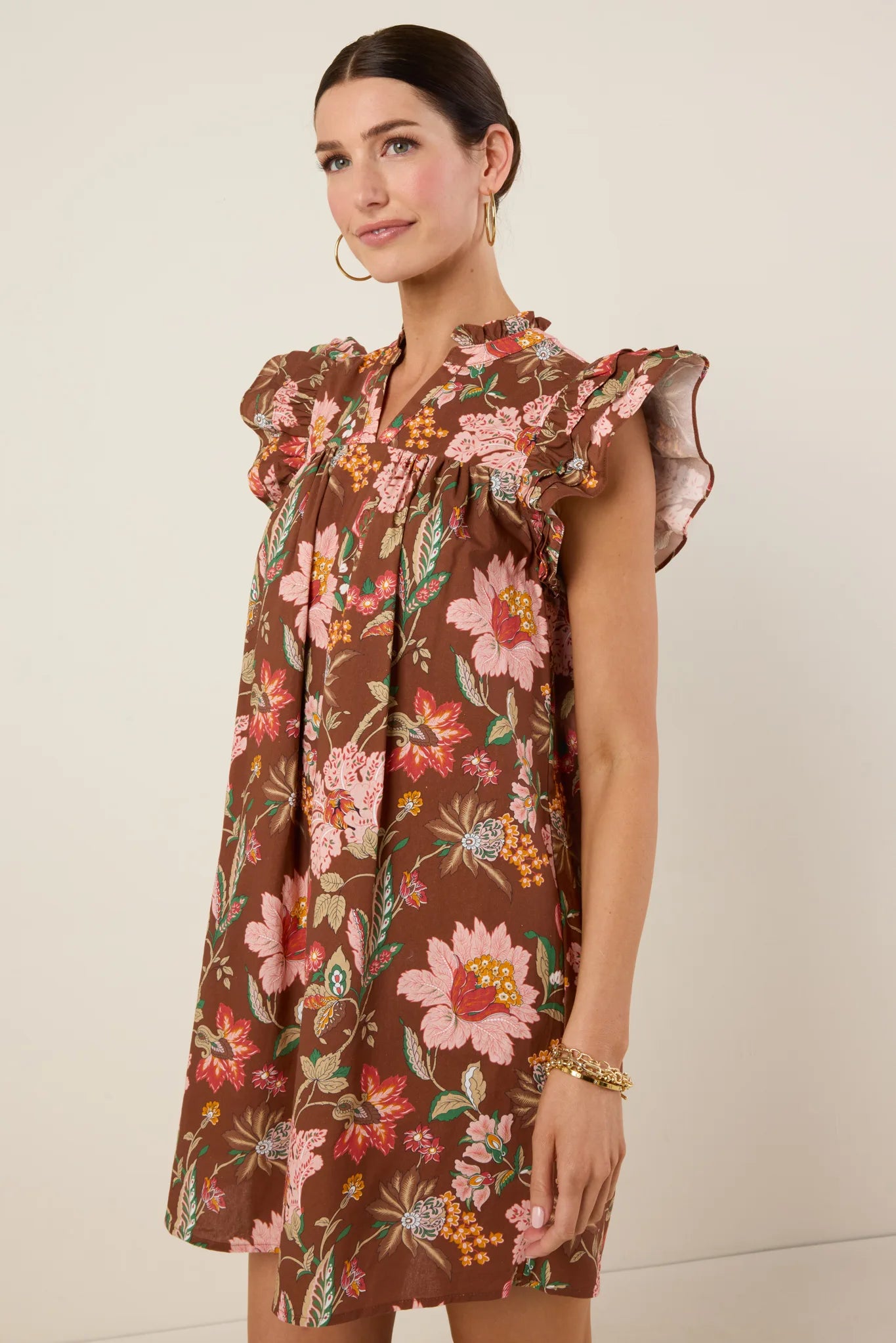 Romy Dress- Brown